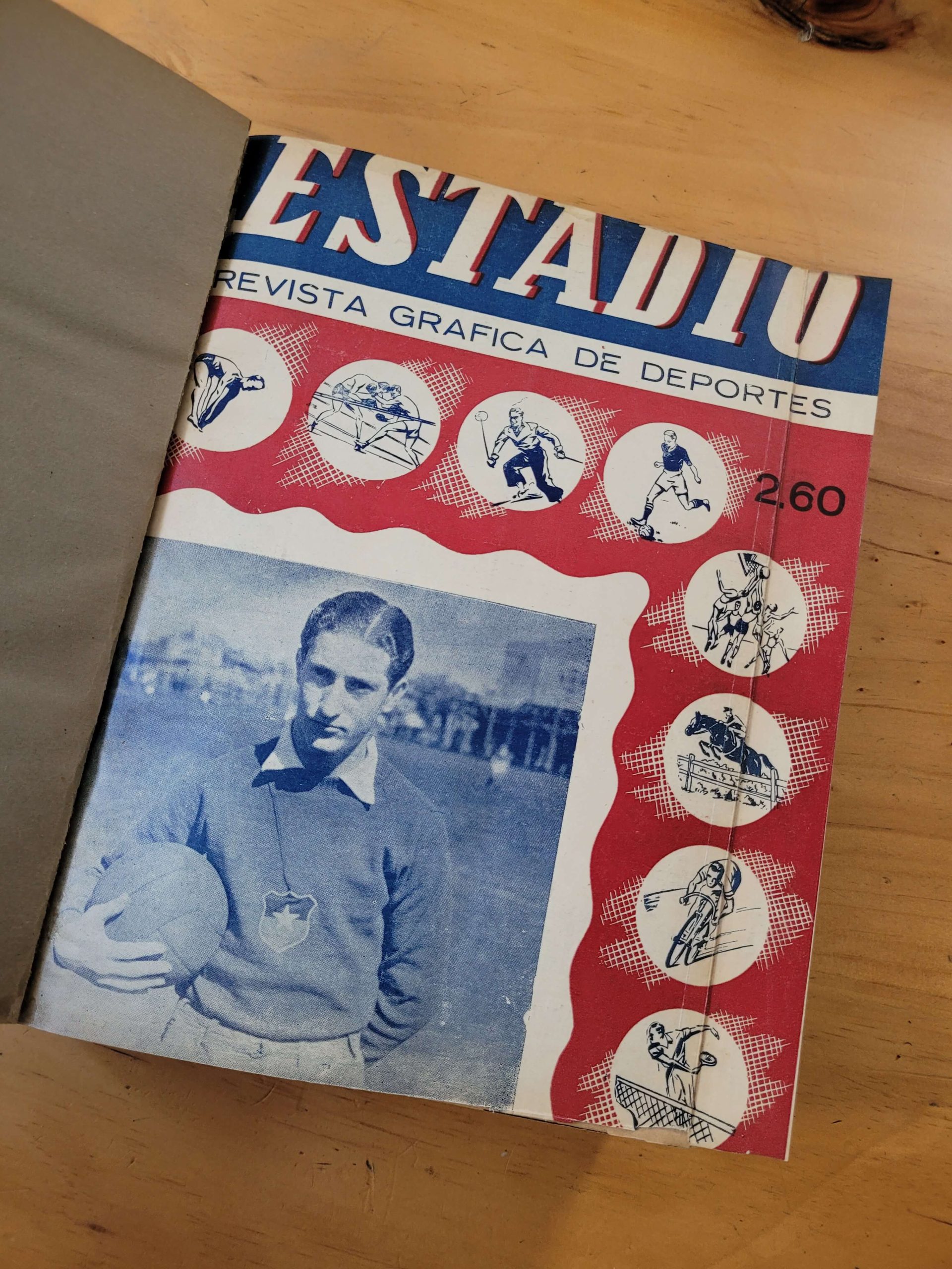 Empaste revista ESTADIO Primeros 25 números (Sí, con la famosa N°1) (1941)