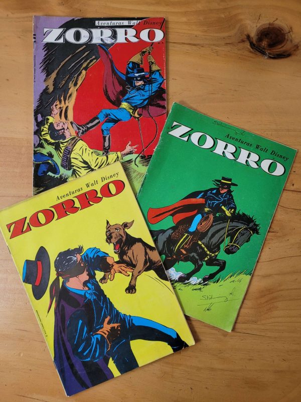 Pack EL ZORRO n°3, años 60s (x3)