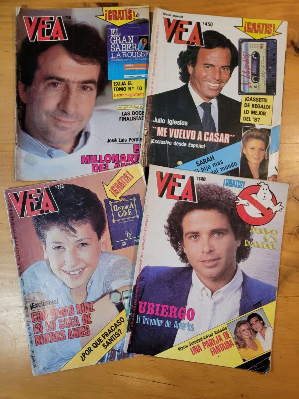 Pack VEA n°2, años 80s (x4)