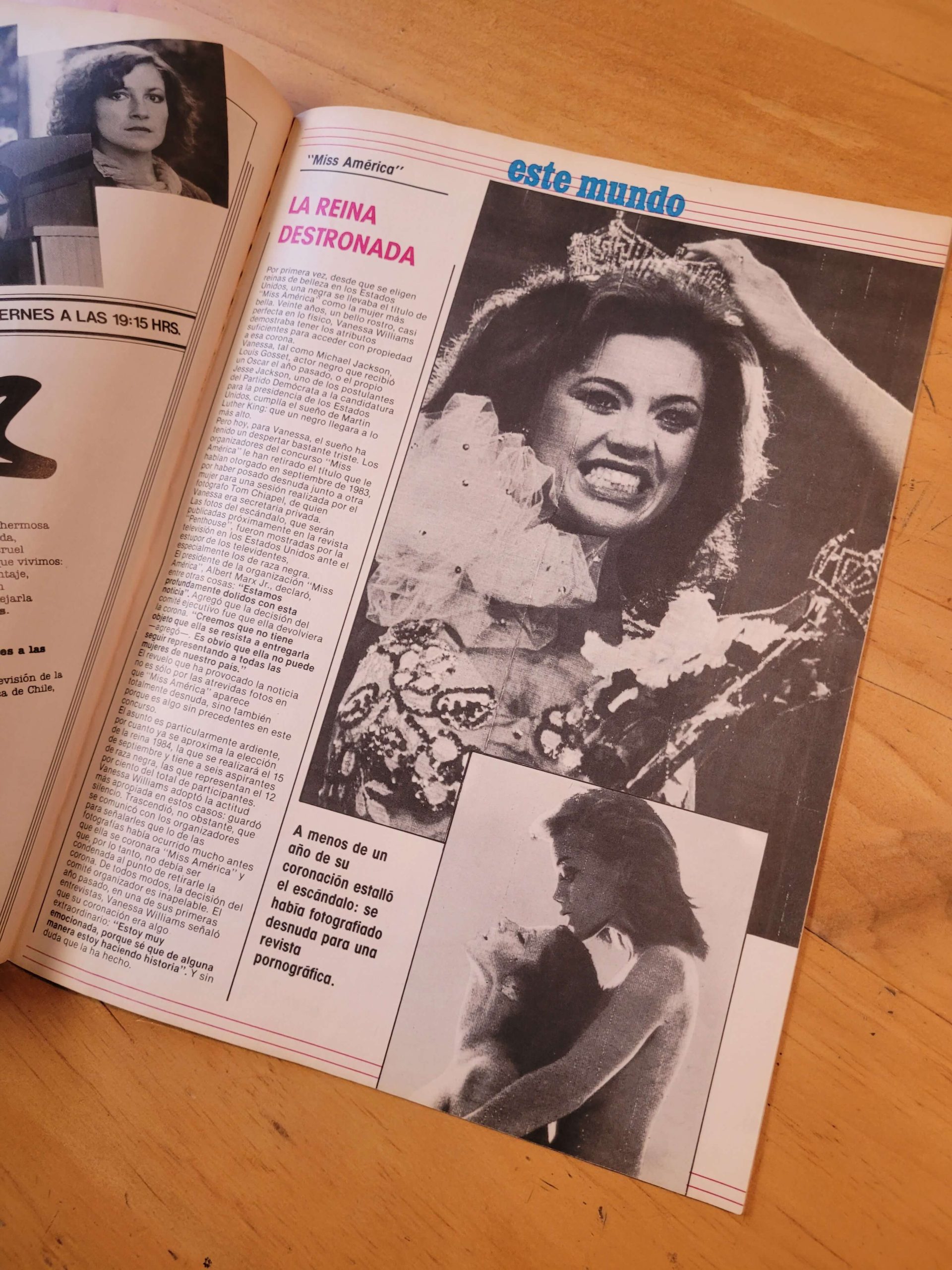 Pack VEA años 80s -Portadas Miss Chile- (x5) - Imagen 5