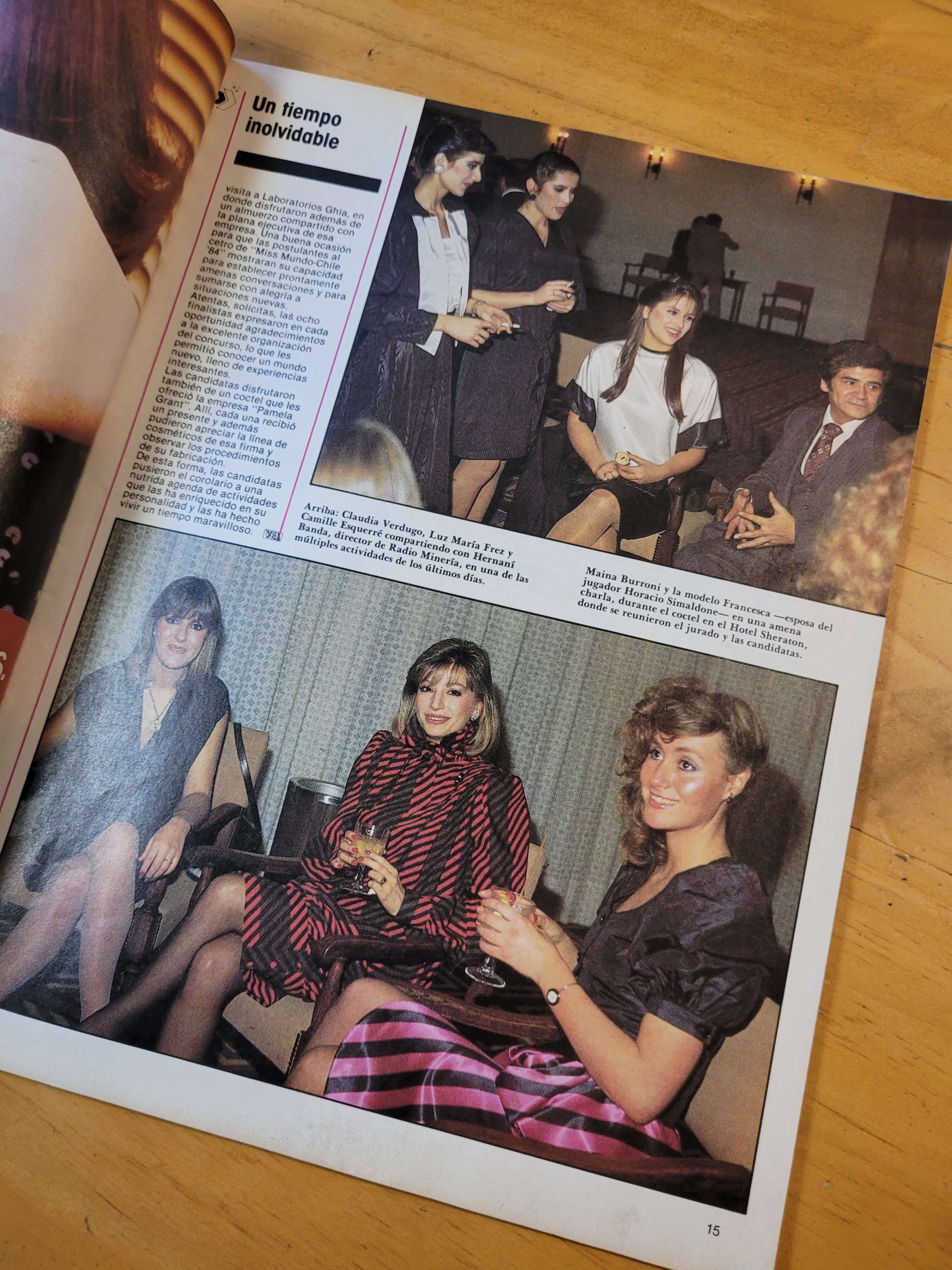 Pack VEA años 80s -Portadas Miss Chile- (x5) - Imagen 7