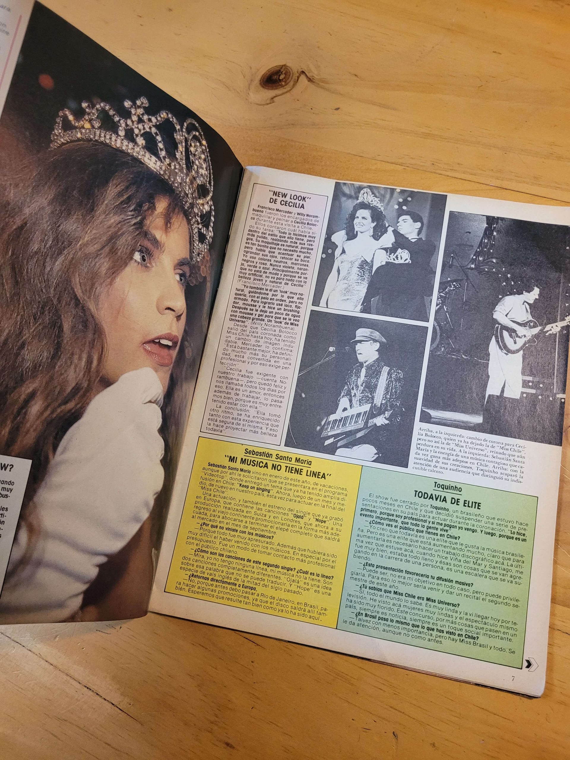 Pack VEA años 80s -Portadas Miss Chile- (x5) - Imagen 11