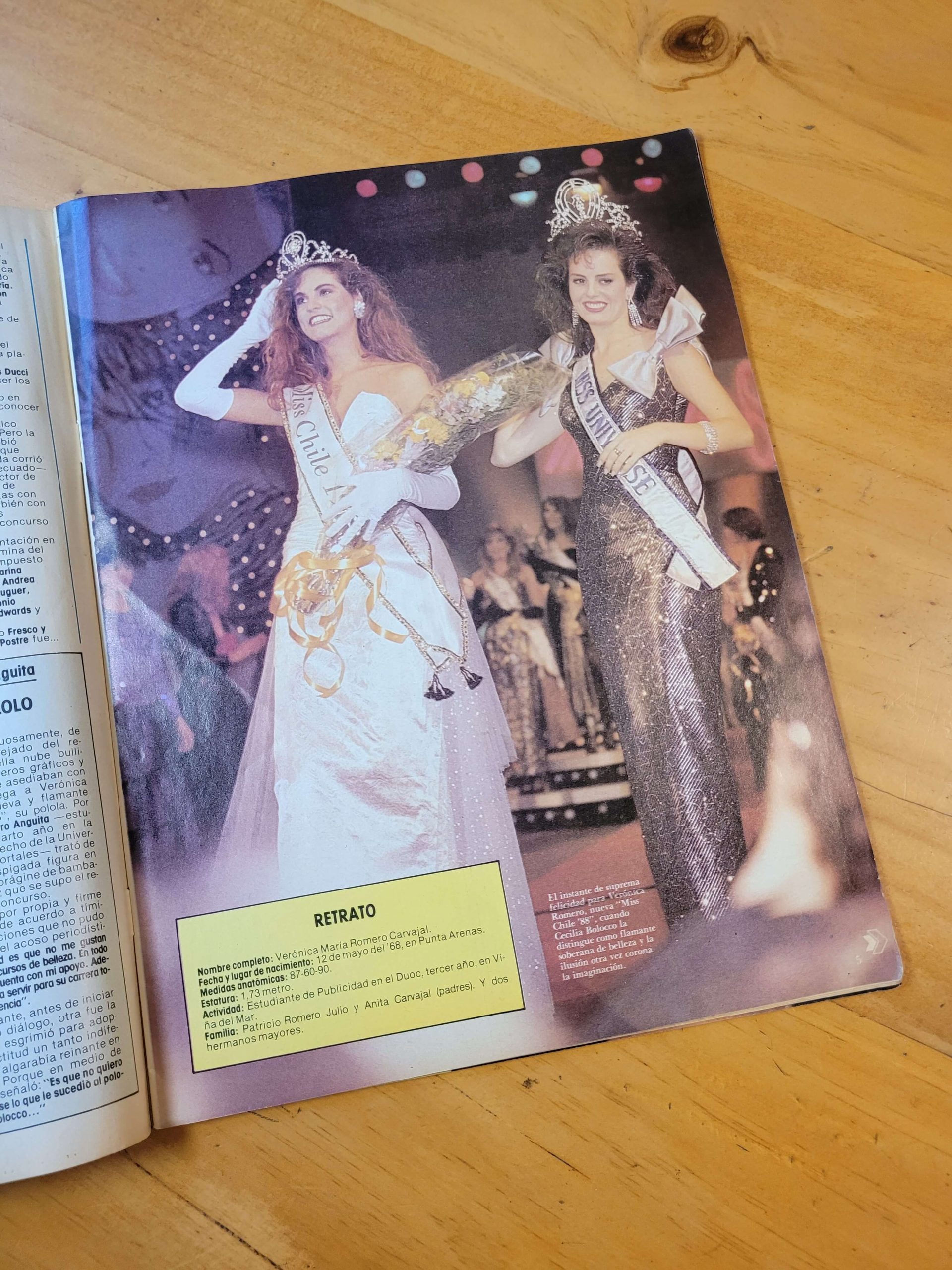 Pack VEA años 80s -Portadas Miss Chile- (x5) - Imagen 12