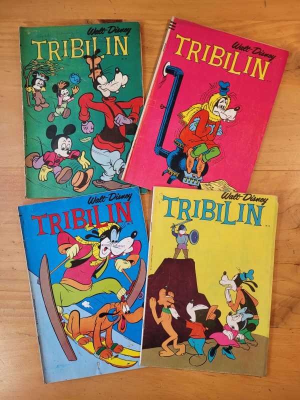 Pack TRIBILIN, años 60s (x4)
