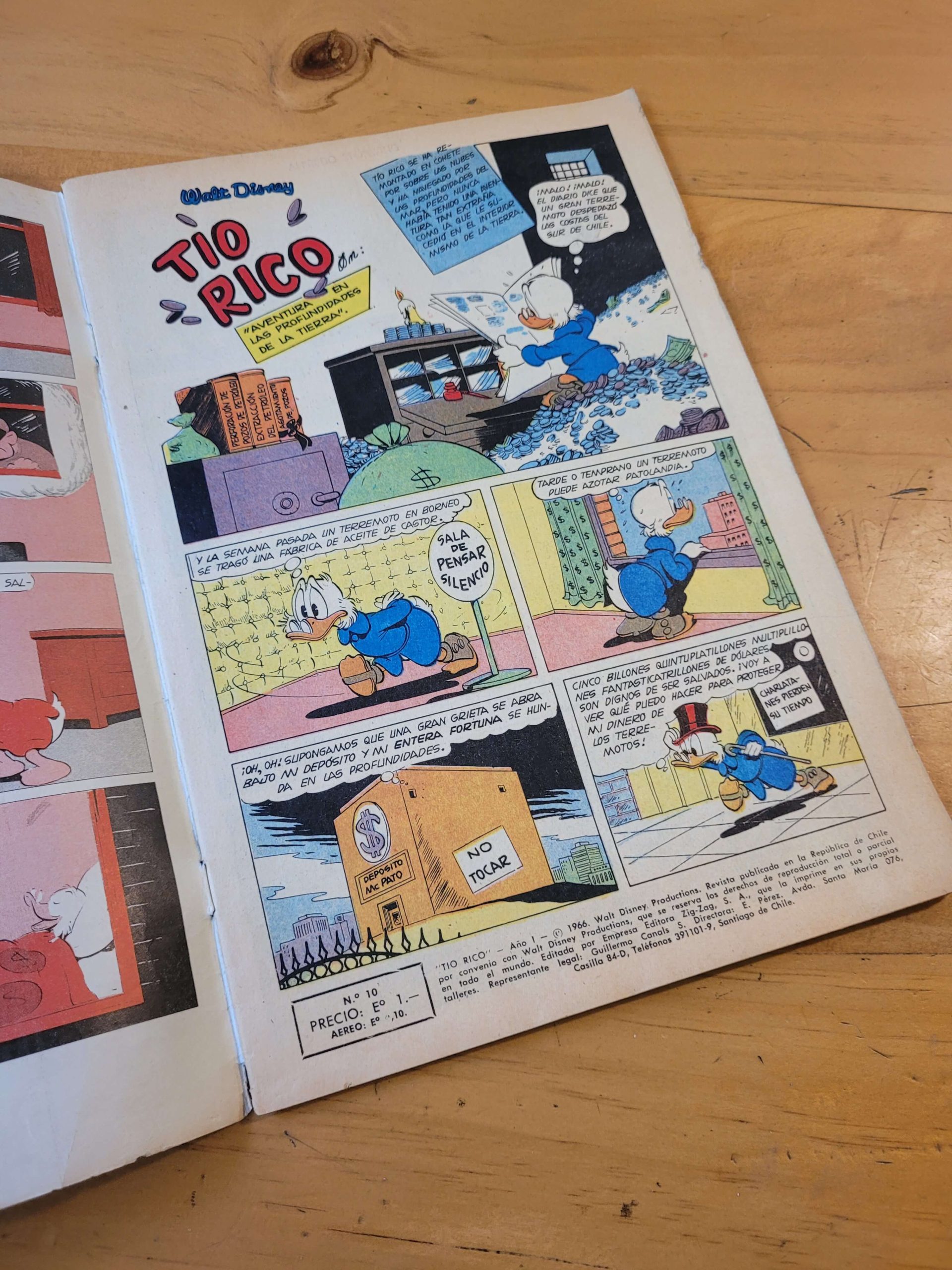 Pack TIO RICO n°5, años 60s (x3)