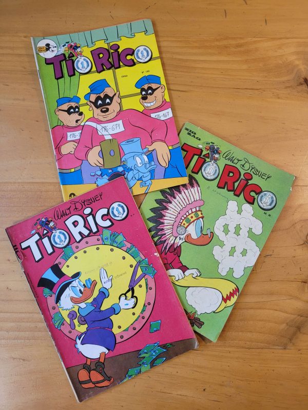 Pack TIO RICO n°4, años 60s (x3)