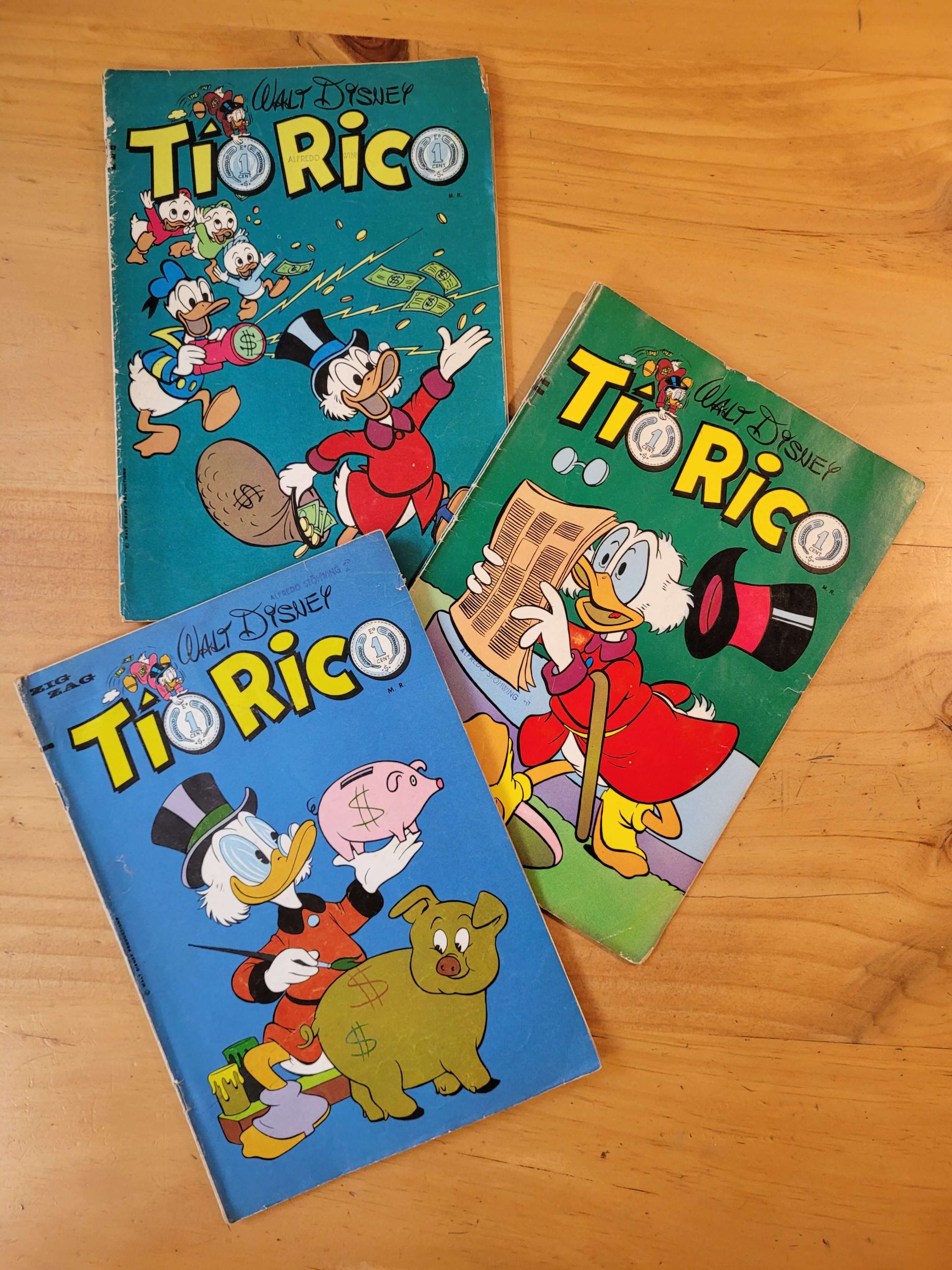 Pack TIO RICO n°6, años 60s (x3)