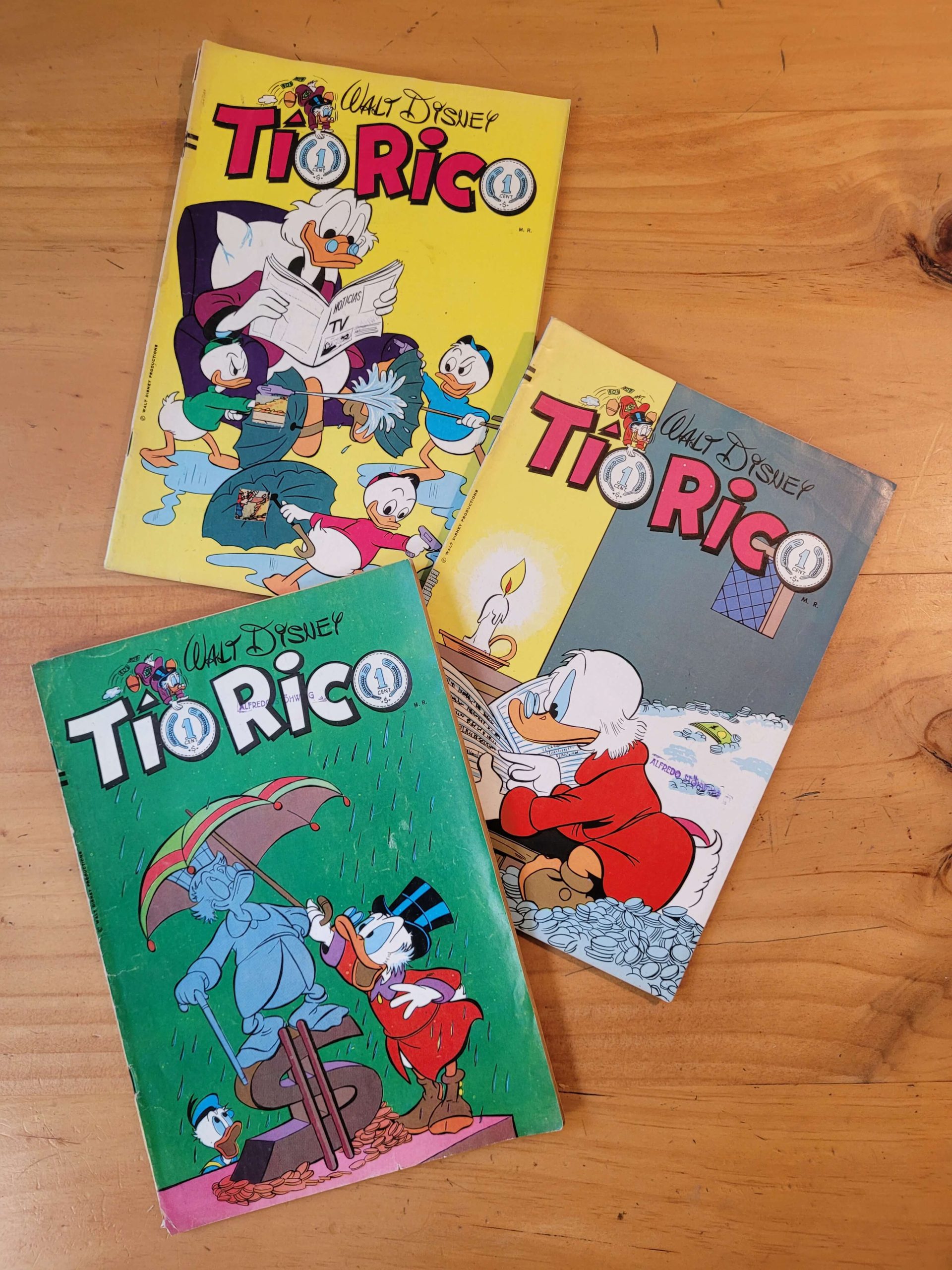 Pack TIO RICO n°2, años 60s (x3)