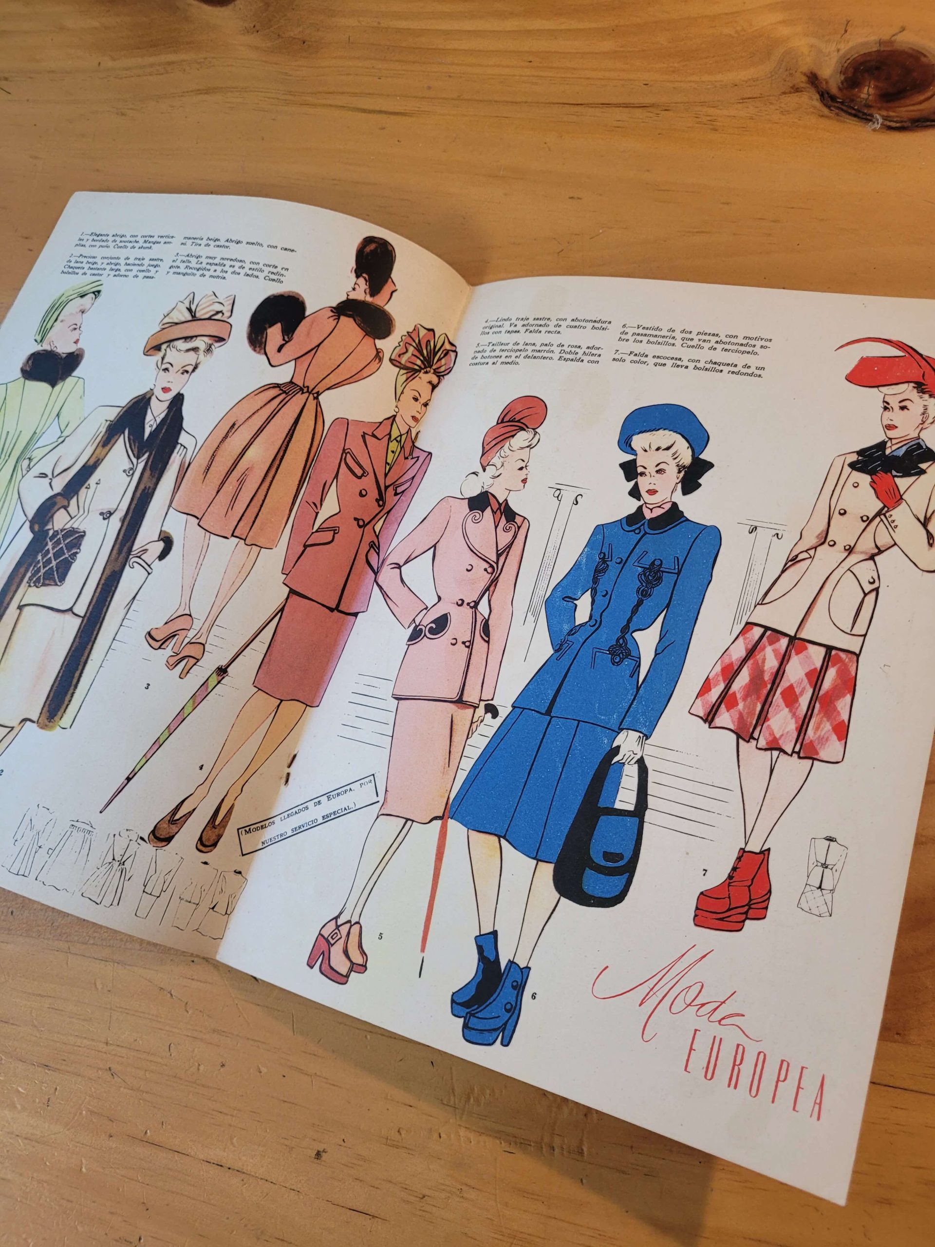 Pack n°2 revistas EVA años 40s (x4)