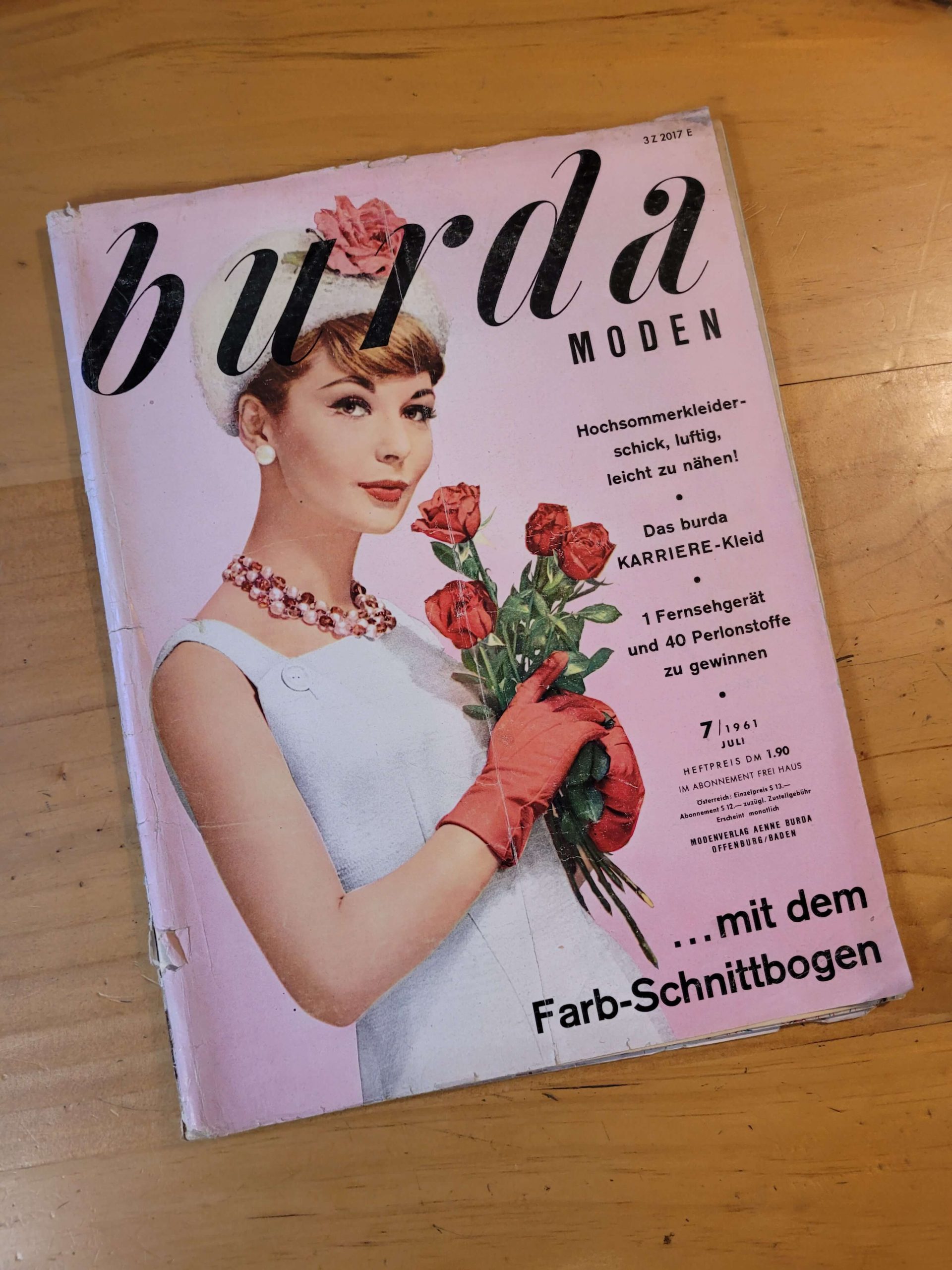Revista BURDA (1961 – Julio)