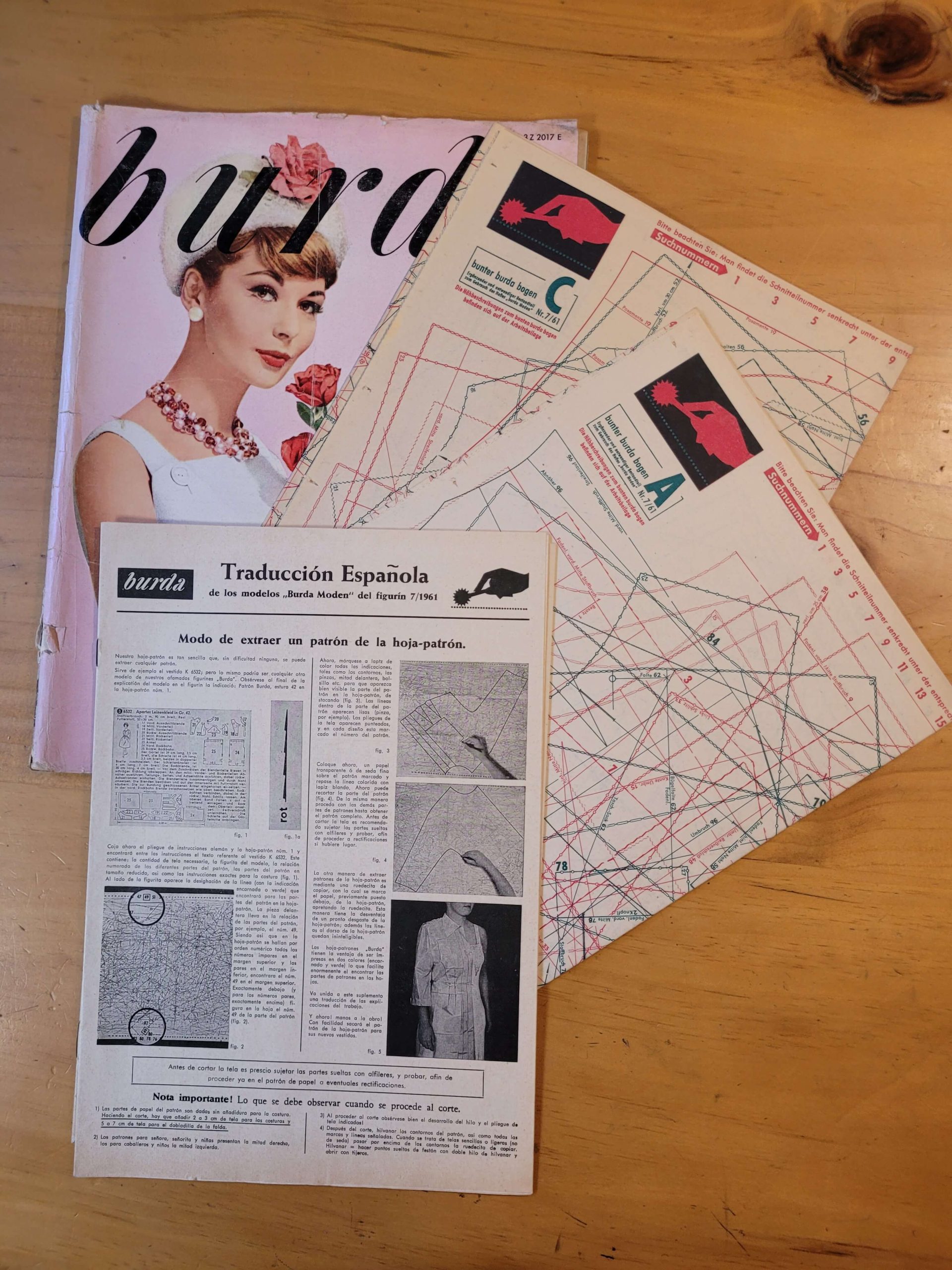 Revista BURDA (1961 – Julio)