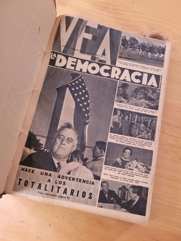 Empastes VEA Primeros 60 números -Tres tomos- (1939)
