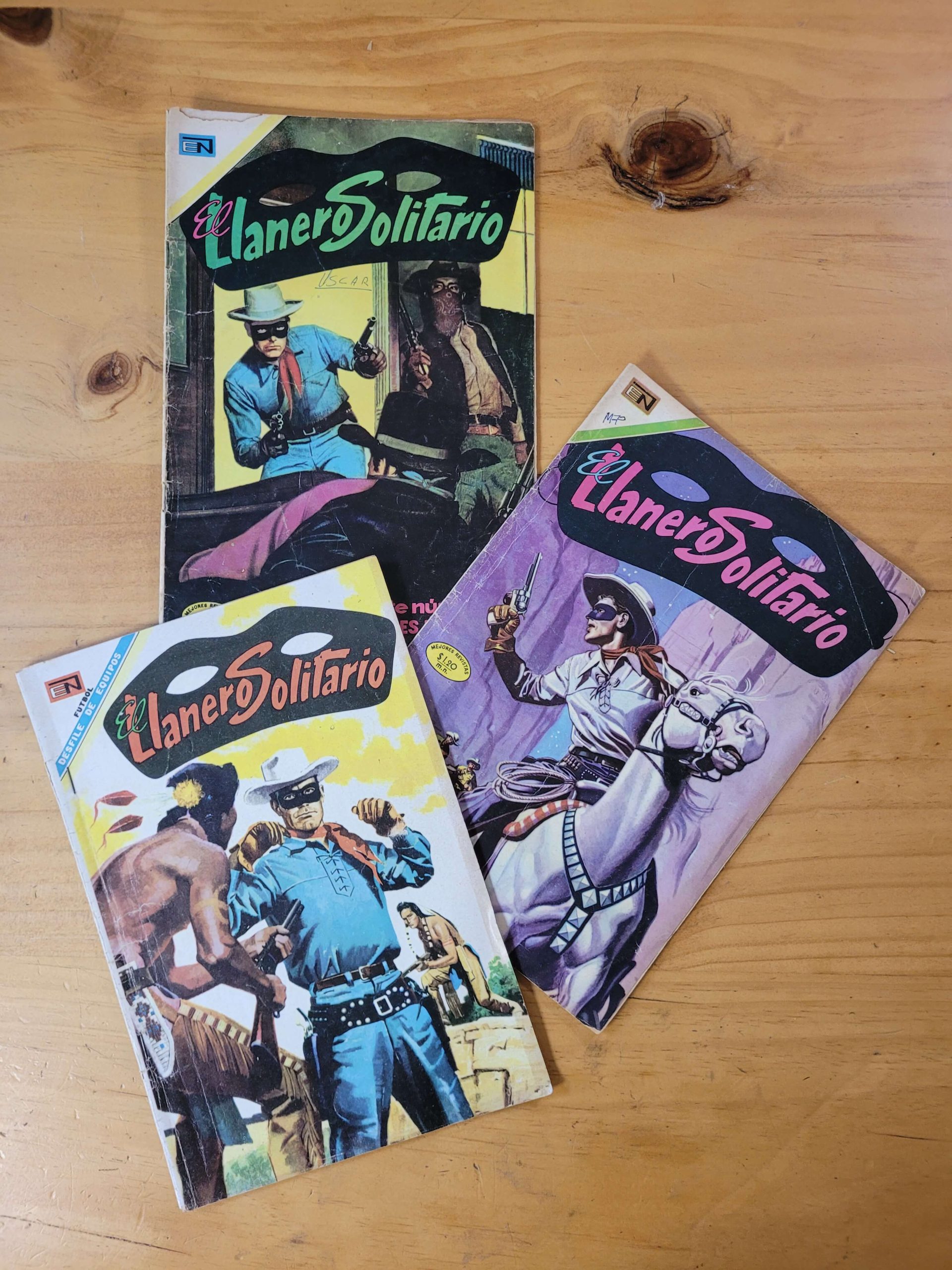 Pack EL LLANERO SOLITARIO, 60s (x3)
