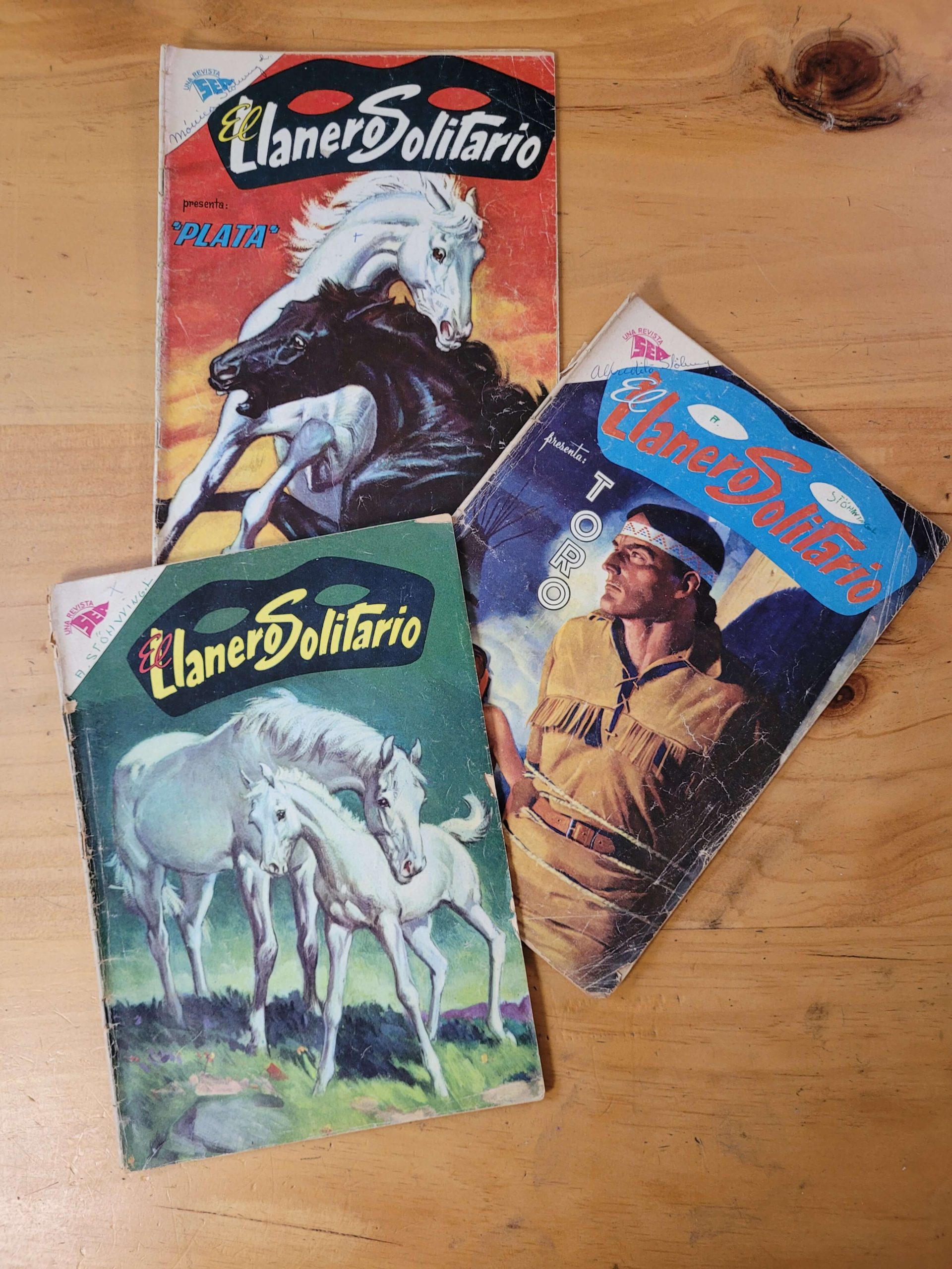 Pack EL LLANERO SOLITARIO 60s (x3)