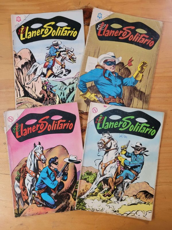 Pack EL LLANERO SOLITARIO 60s (x4)