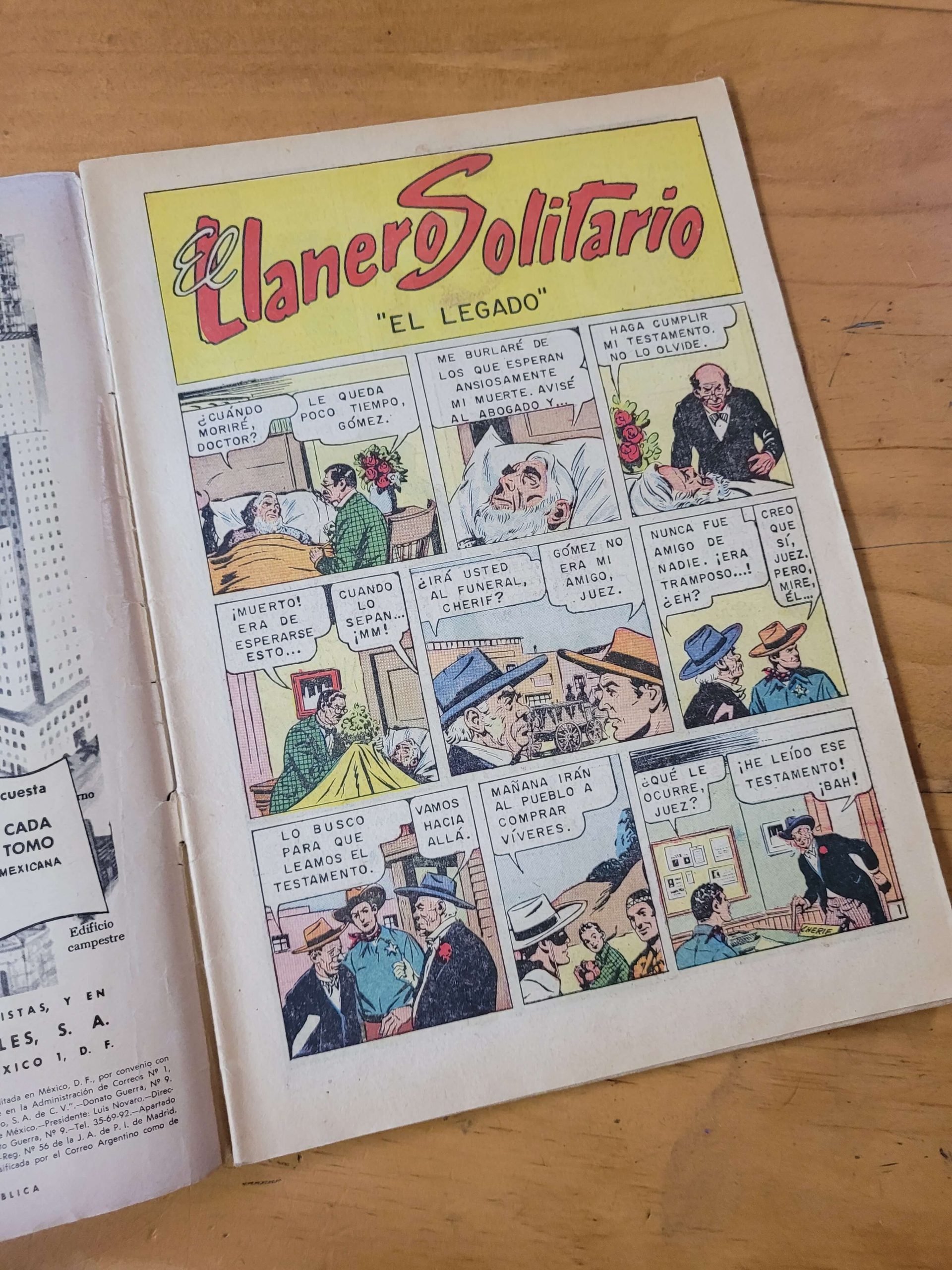 Pack EL LLANERO SOLITARIO 60s (x4)