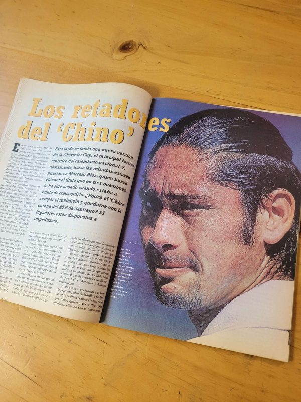 Pack TRIUNFO Marcelo Ríos en el año del número 1 del mundo -1998- (x9)