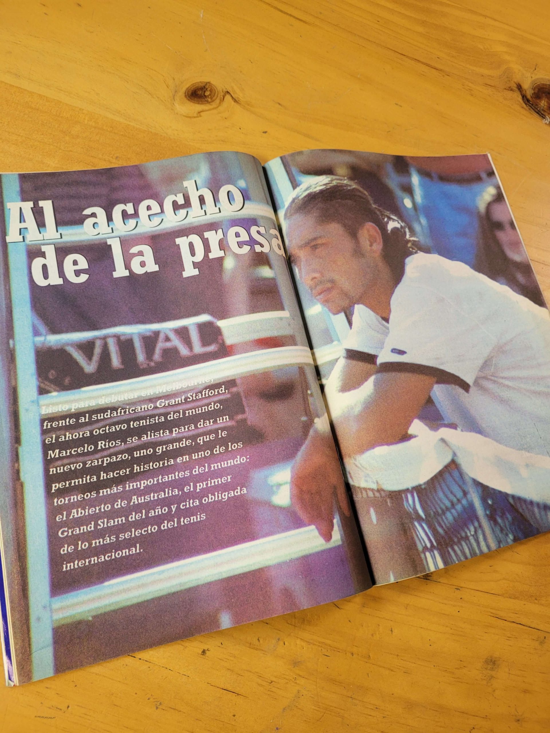 Pack TRIUNFO Marcelo Ríos en el año del número 1 del mundo -1998- (x9) - Imagen 11