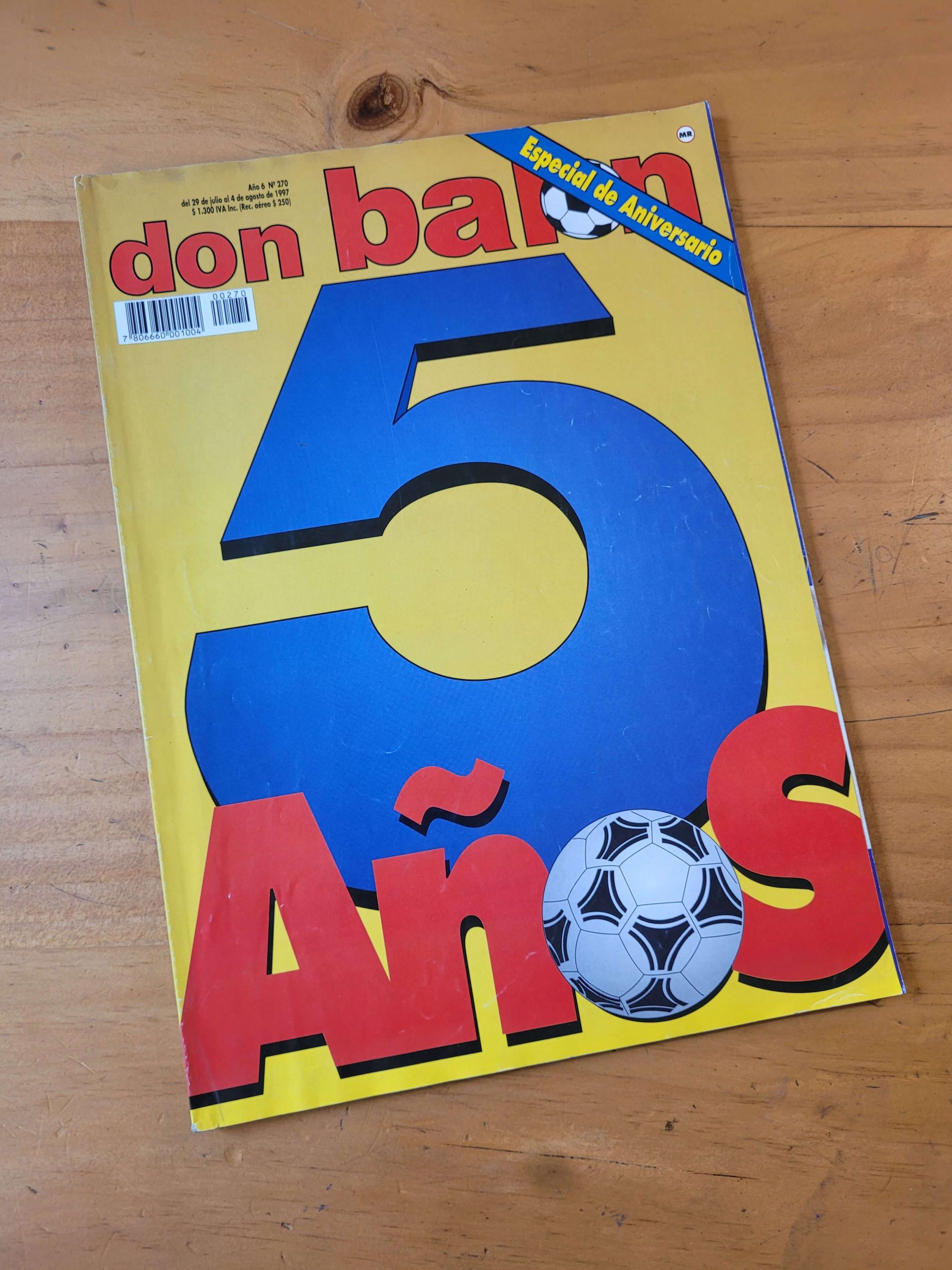 Revista DON BALÓN Especial primeros 5 años (1997)