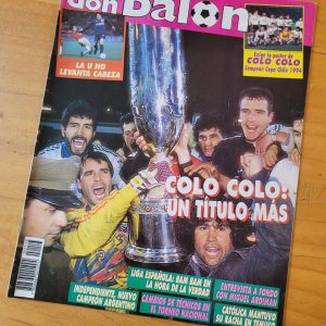 Revista DON BALÓN Colo Colo campeón Copa Chile 1994