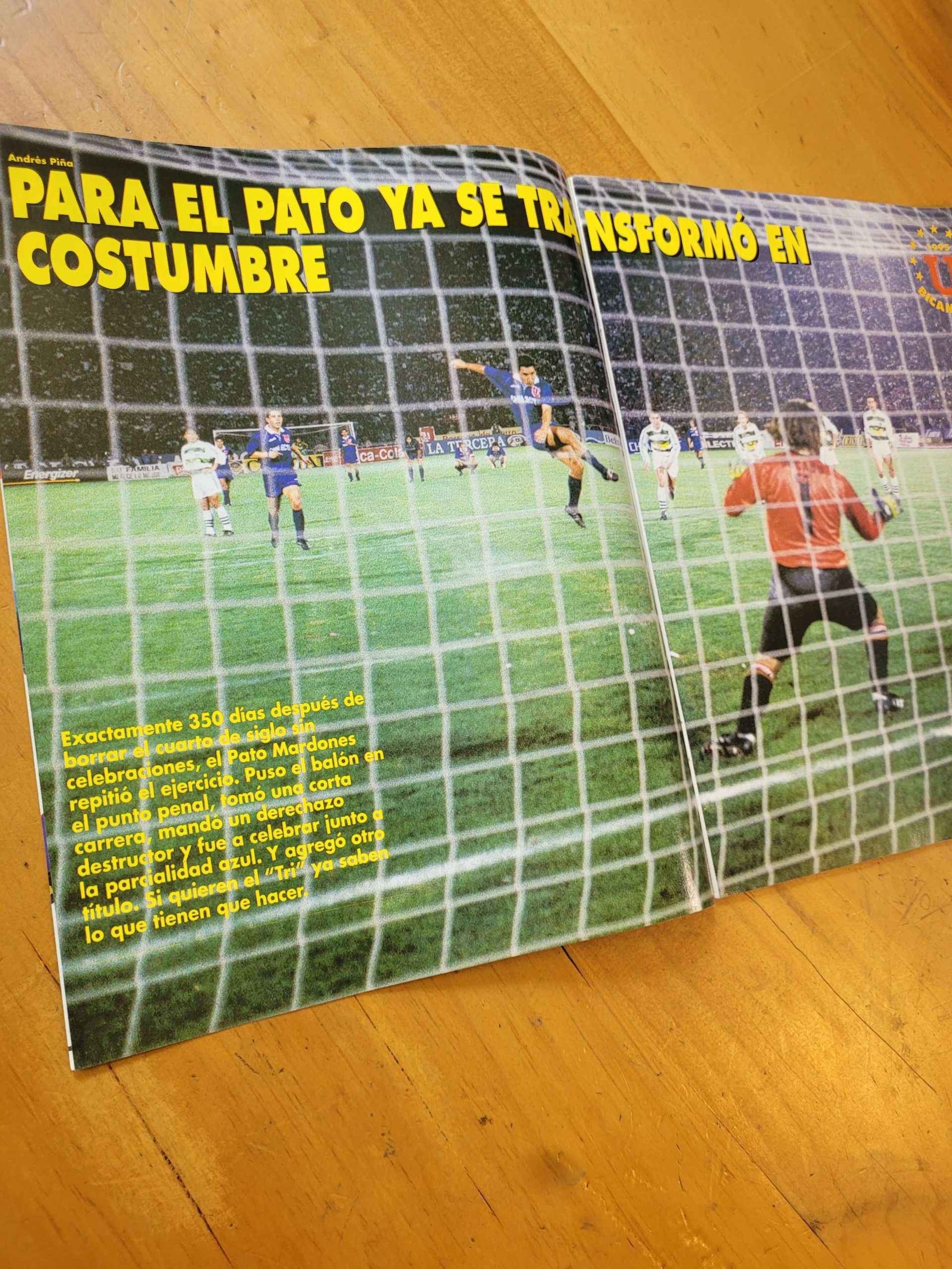 Pack DON BALÓN -U de Chile bicampeón 1995- (x3) - Imagen 4