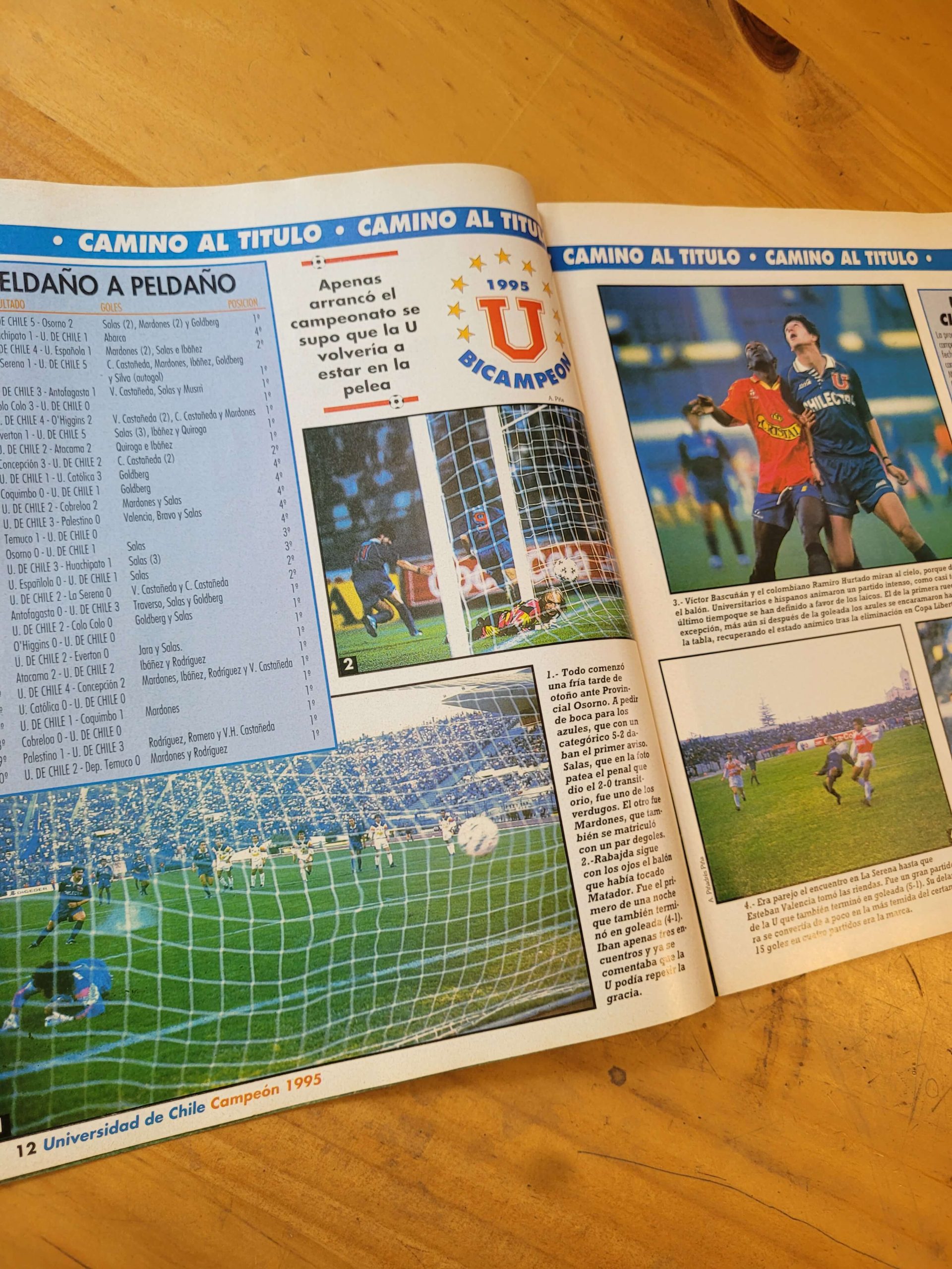 Pack DON BALÓN -U de Chile bicampeón 1995- (x3) - Imagen 7