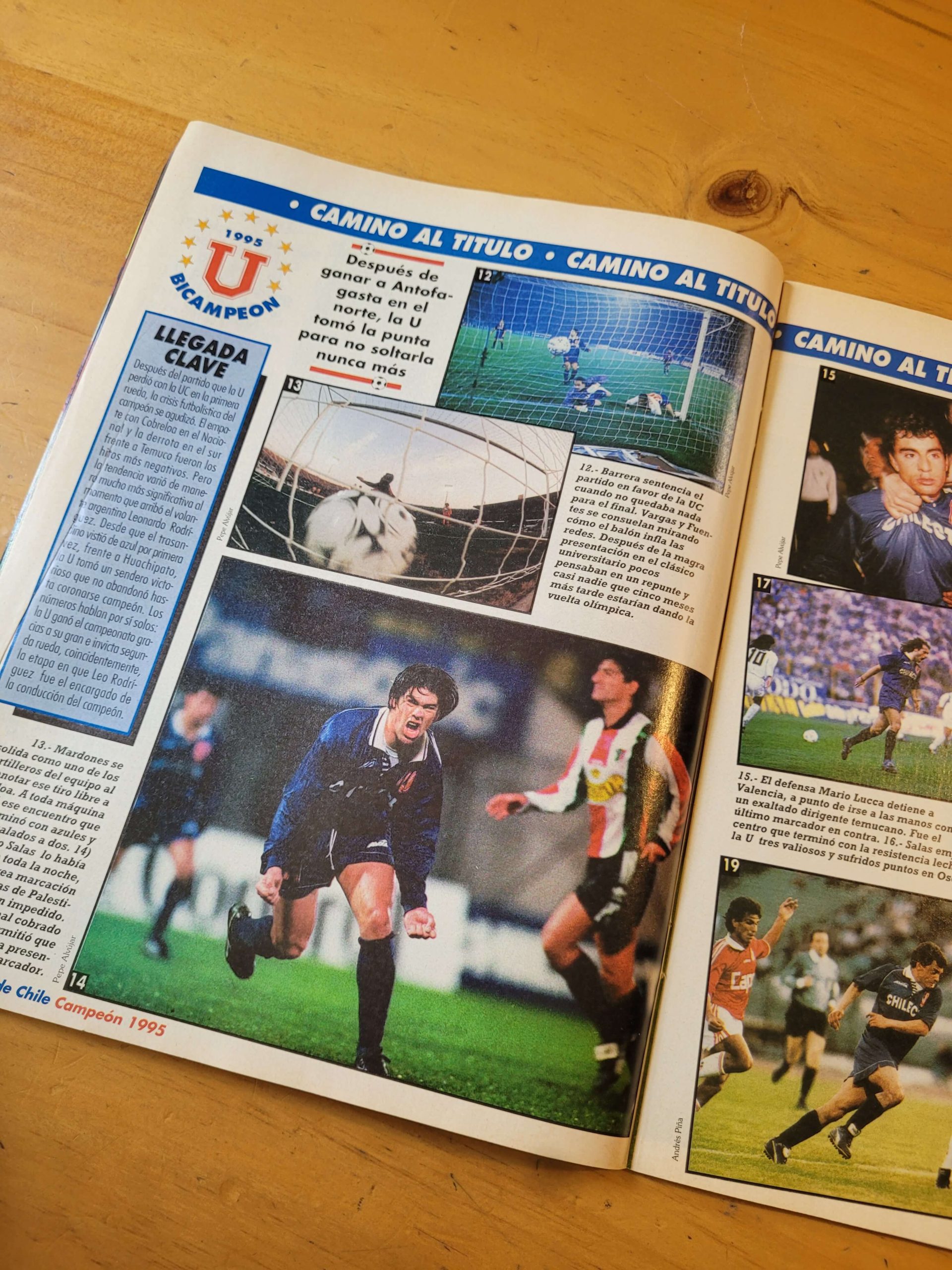 Pack DON BALÓN -U de Chile bicampeón 1995- (x3) - Imagen 8