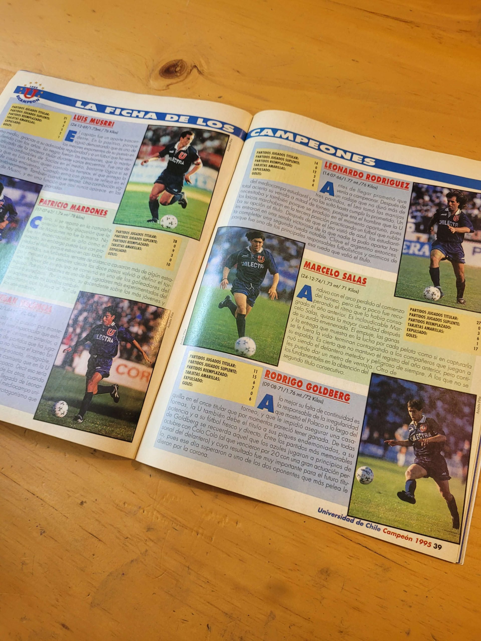 Pack DON BALÓN -U de Chile bicampeón 1995- (x3) - Imagen 12