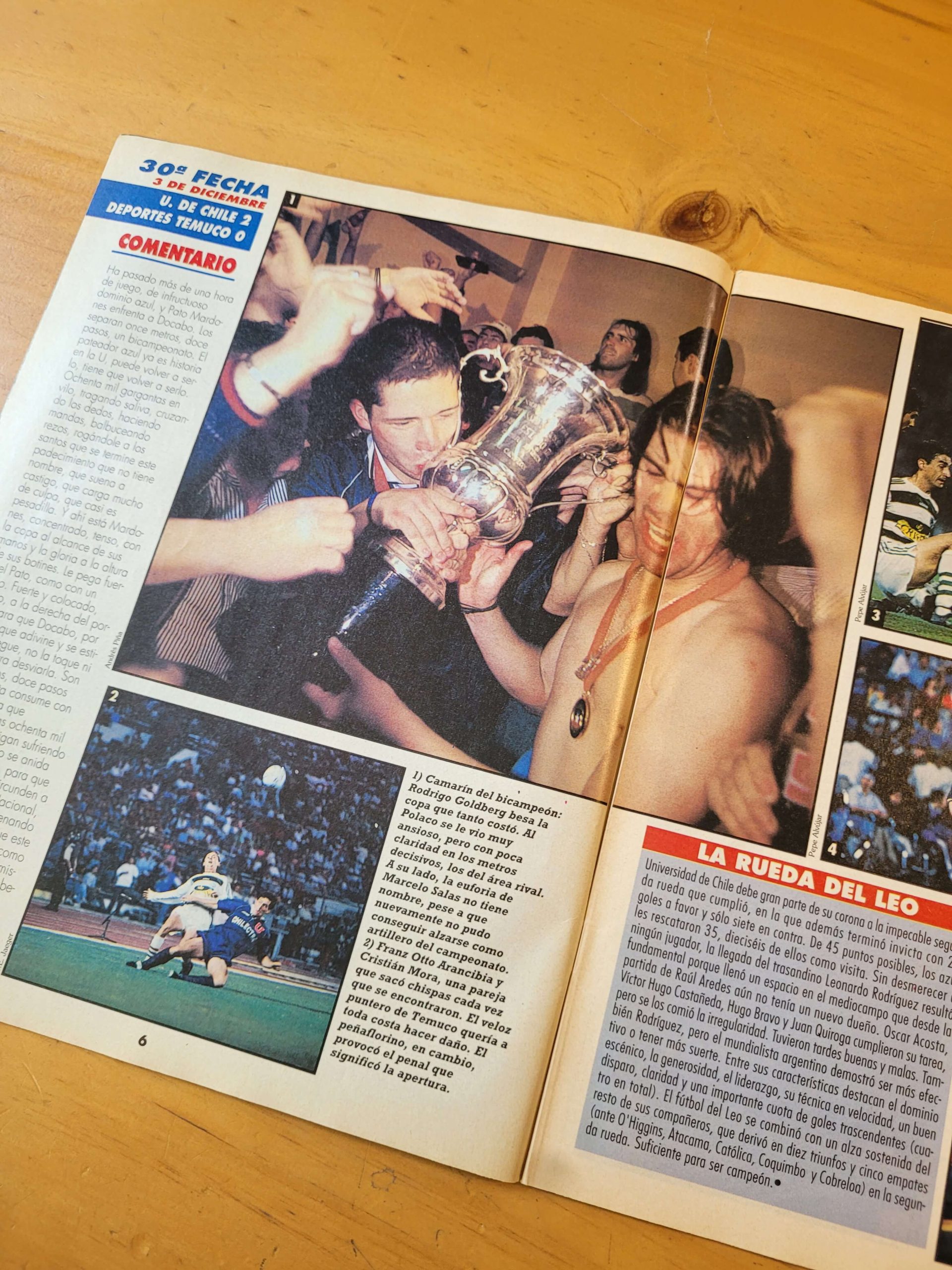 Pack DON BALÓN -U de Chile bicampeón 1995- (x3) - Imagen 16