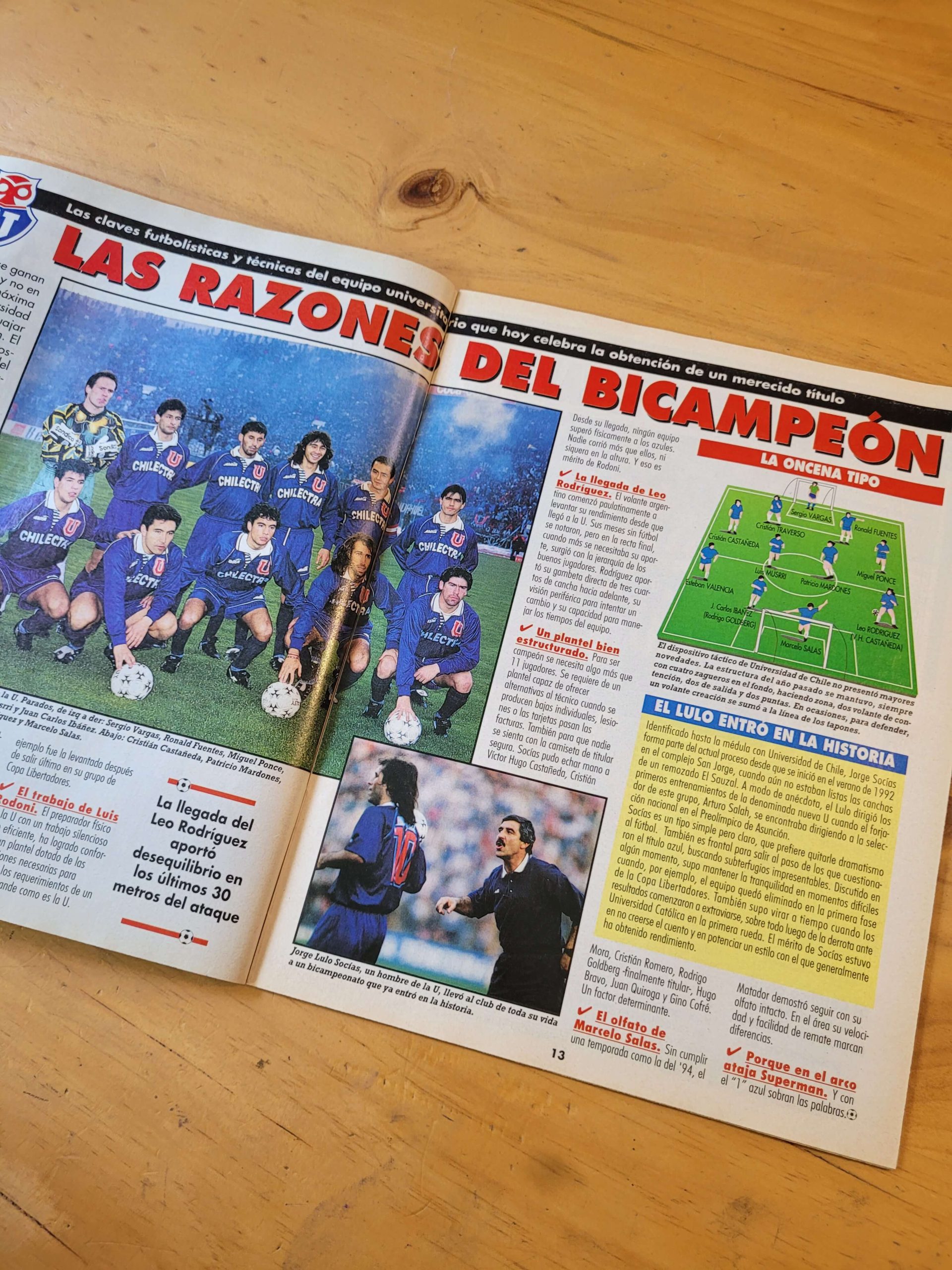 Pack DON BALÓN -U de Chile bicampeón 1995- (x3) - Imagen 19