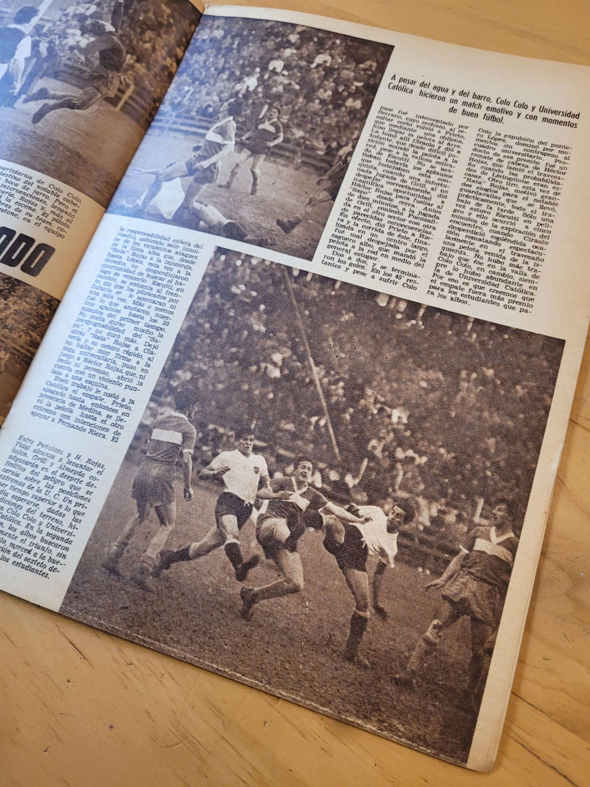 Pack ESTADIO U de Chile, años 40s (x5) - Imagen 4