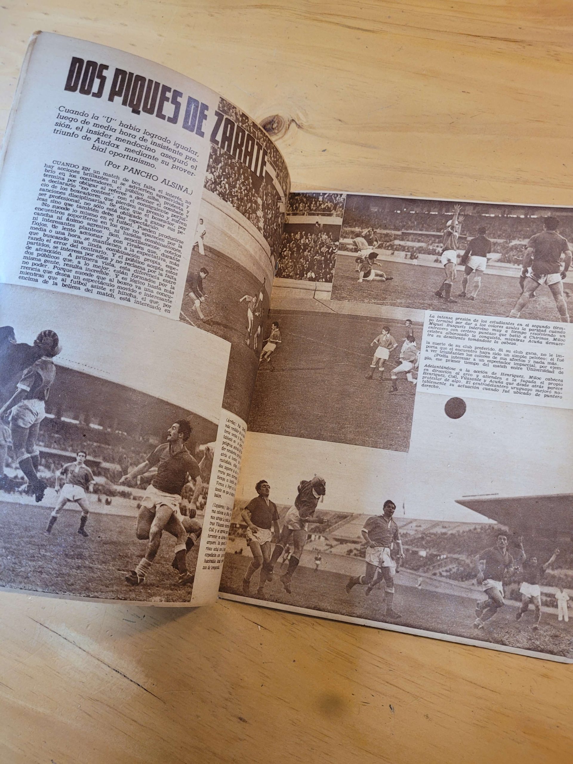 Pack ESTADIO U de Chile, años 40s (x5) - Imagen 7