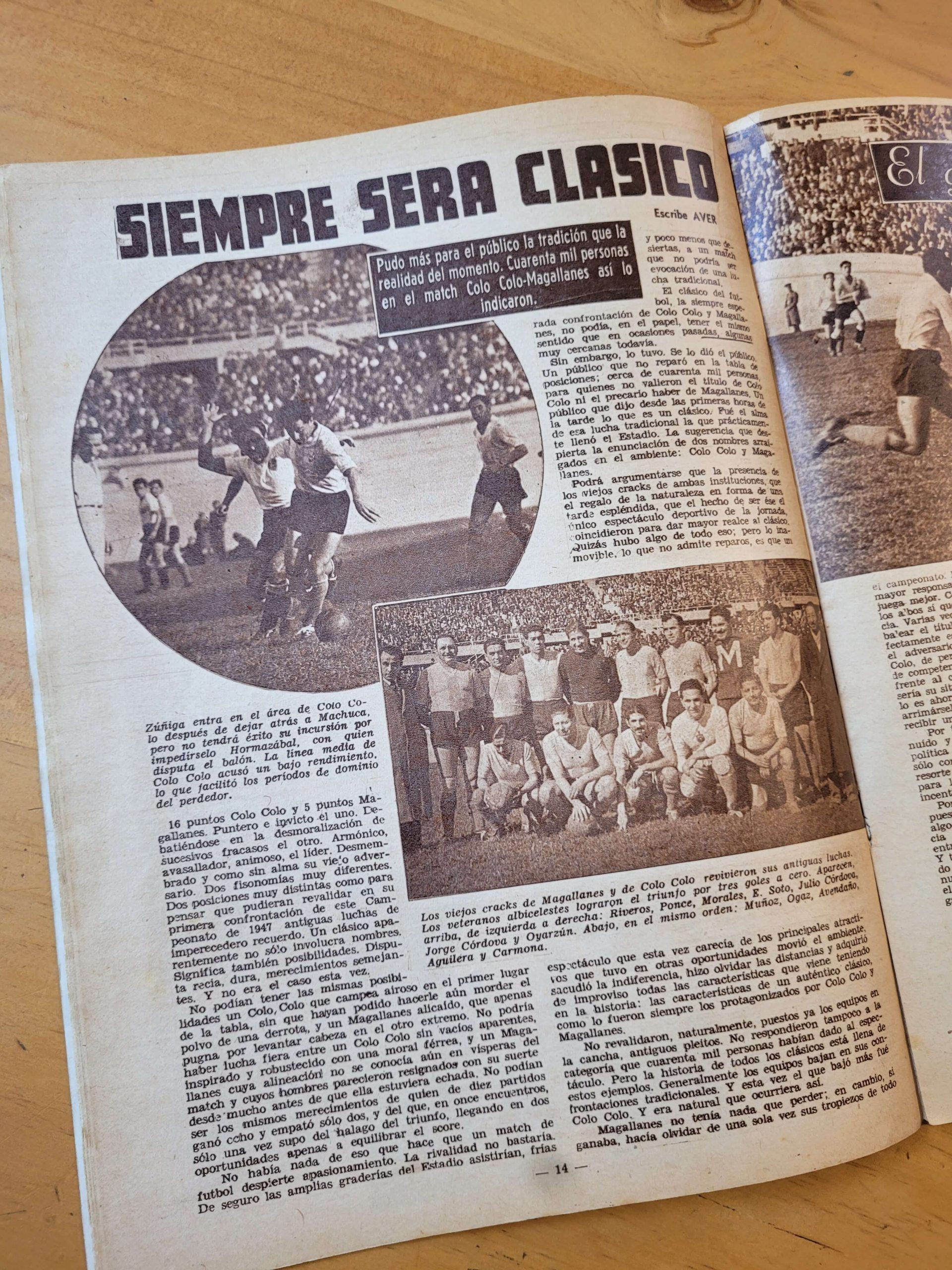 Pack ESTADIO U de Chile, años 40s (x5) - Imagen 8