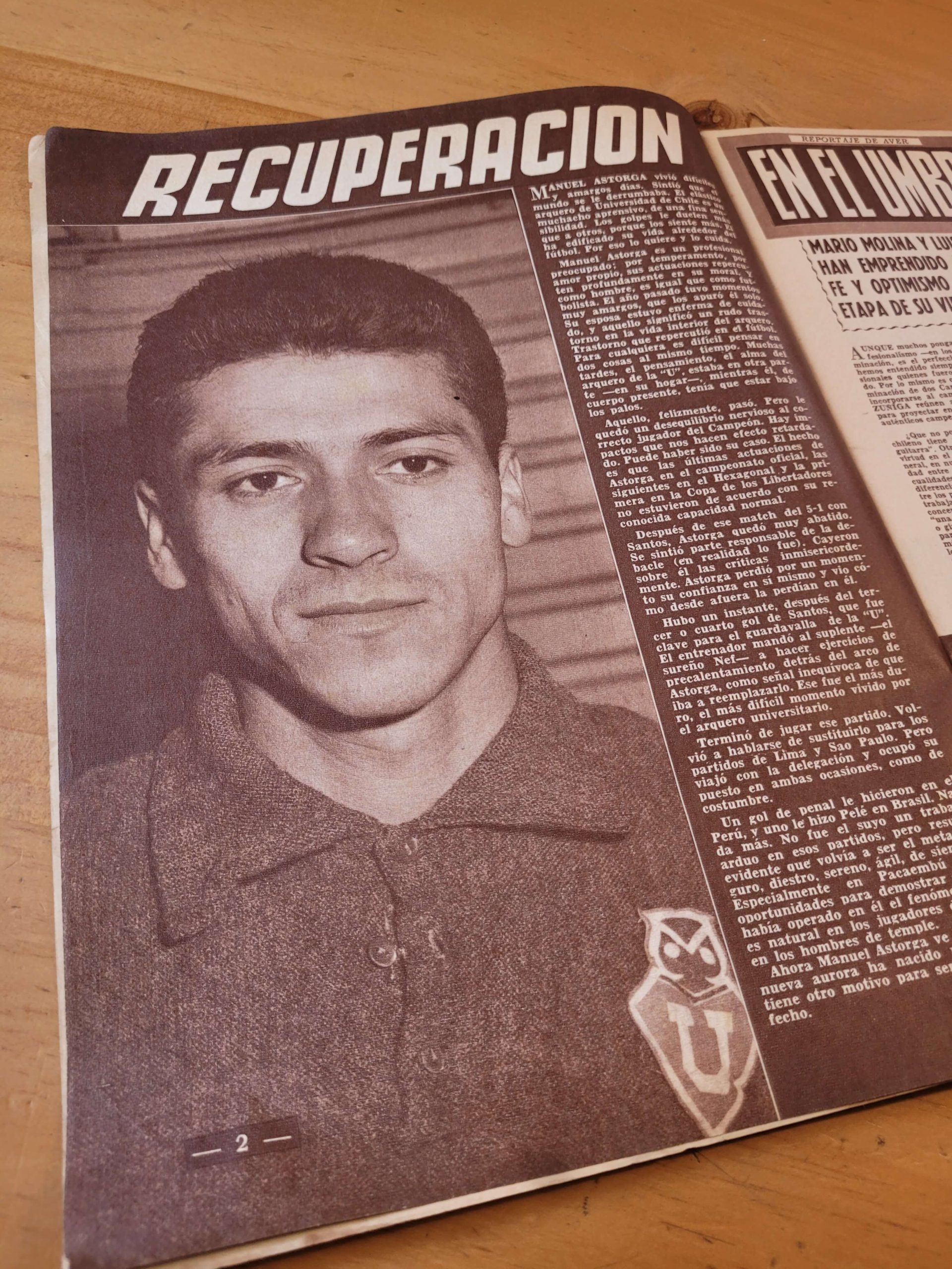 Pack ESTADIO, -Portadas U de Chile época Ballet Azul- (x5)