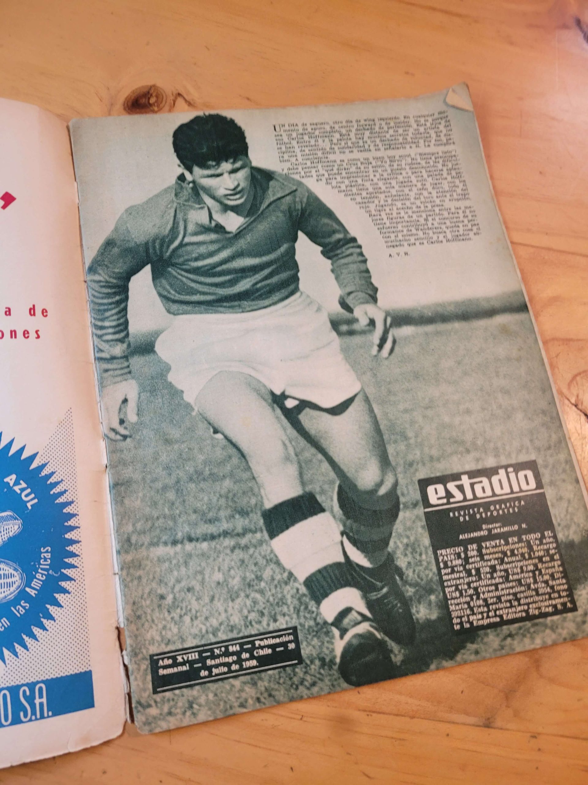 Pack ESTADIO Wanderers años 50s (x5)