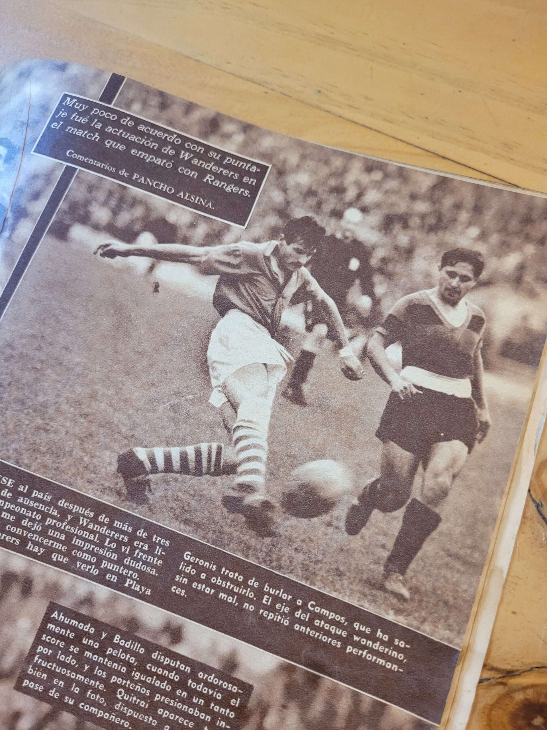 Pack ESTADIO Wanderers años 50s (x5) - Imagen 12