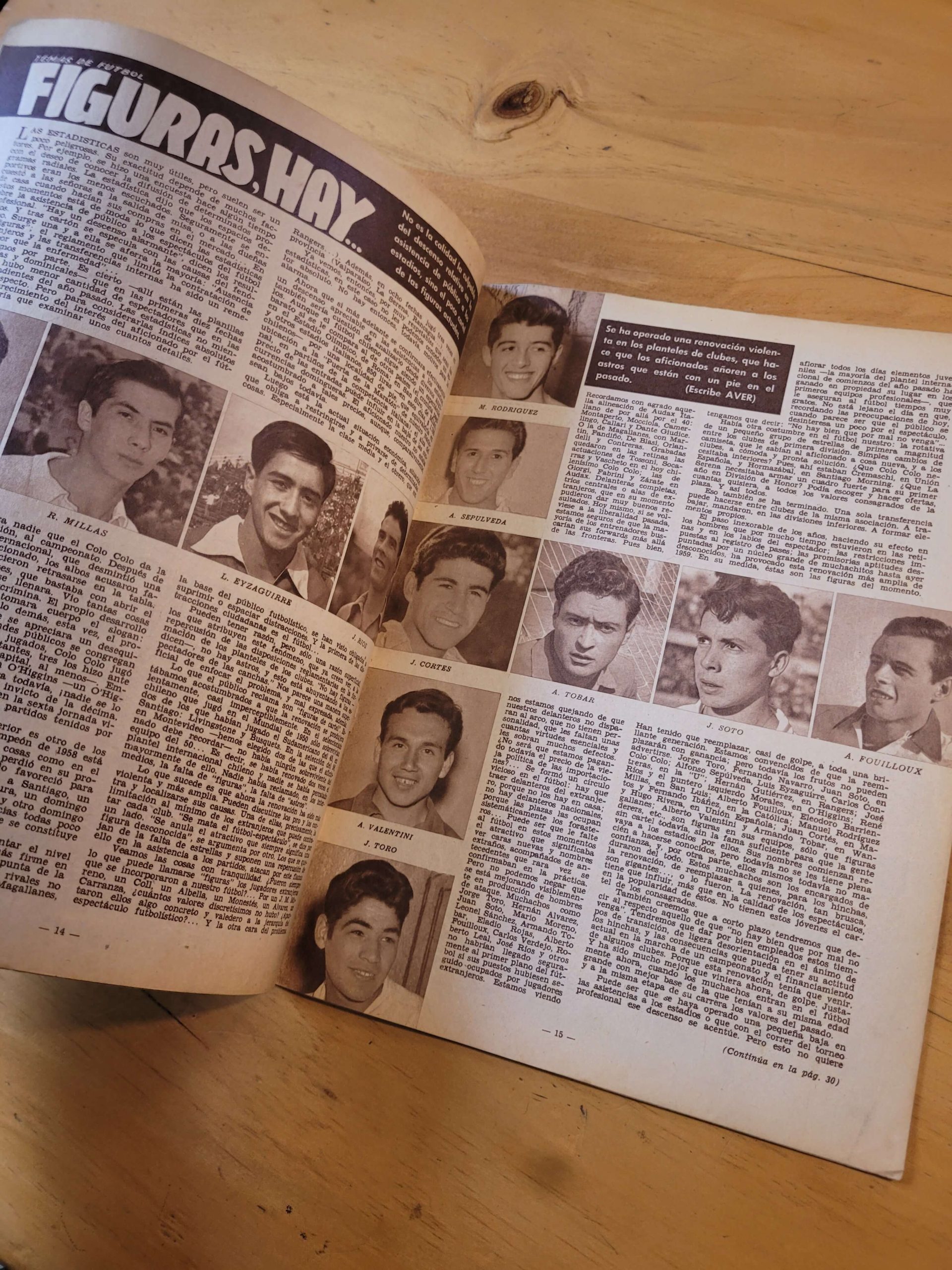 Pack ESTADIO Wanderers años 50s (x5) - Imagen 14