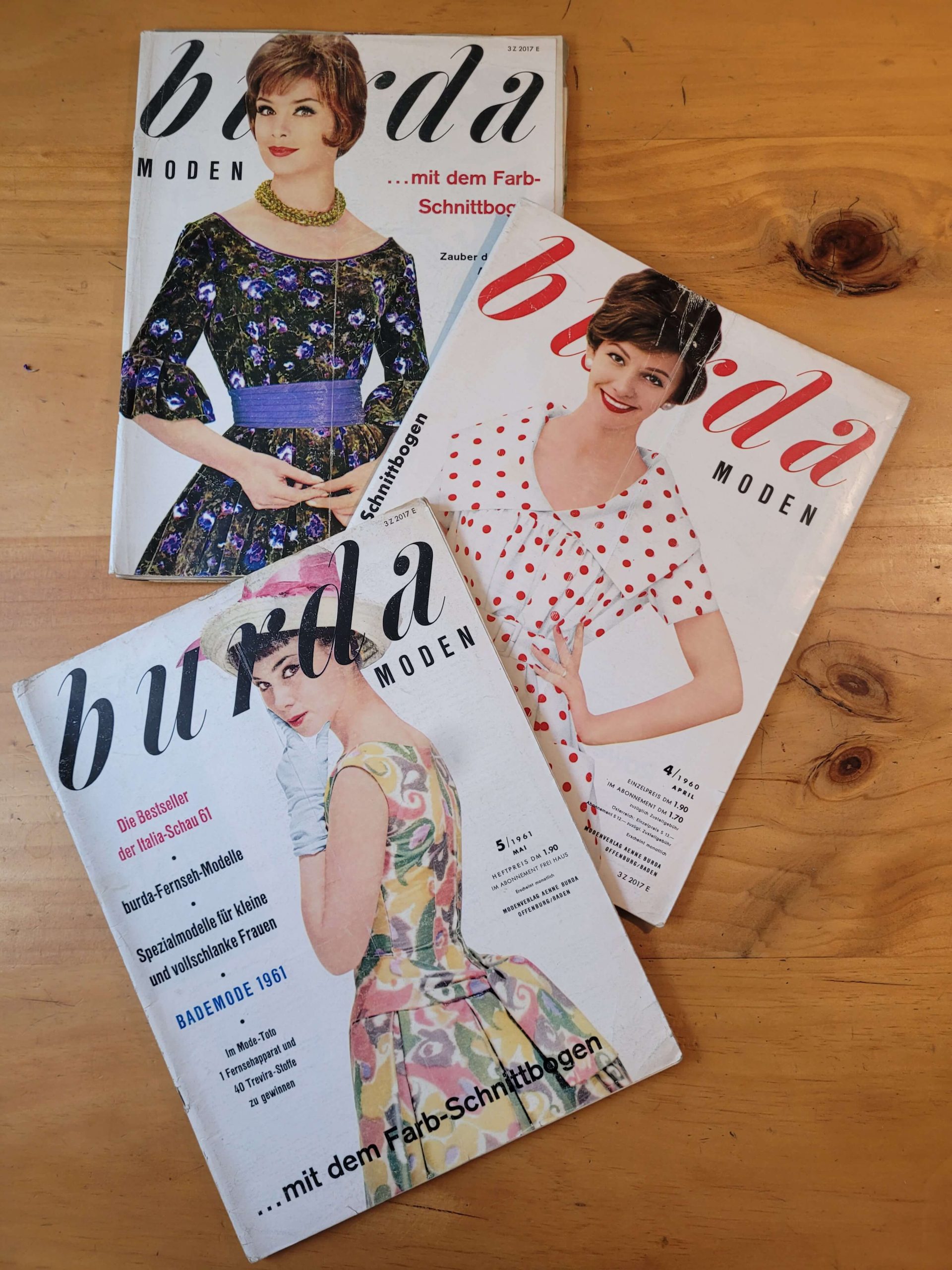 Pack BURDA, 60s (x3)