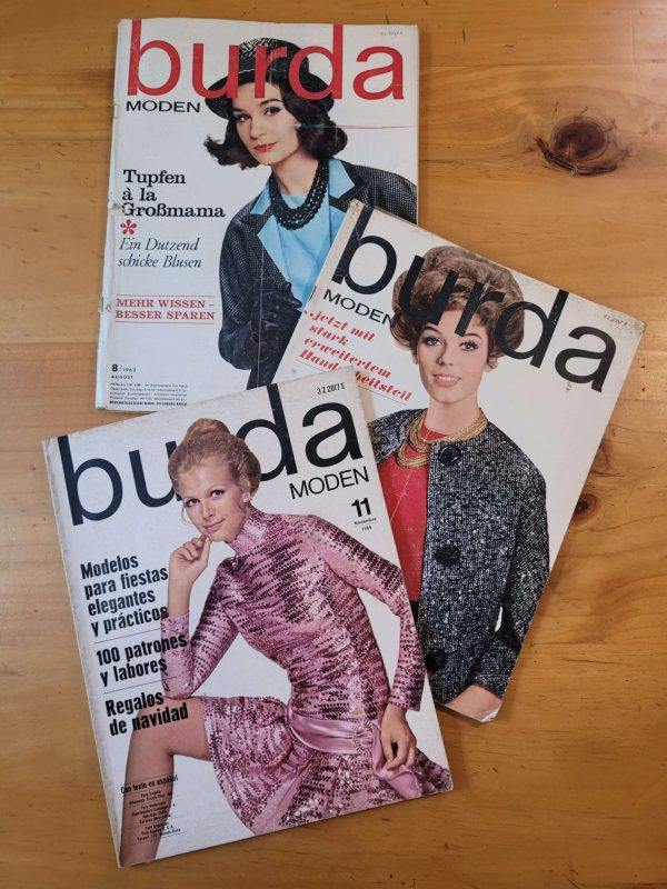 Pack BURDA 60s (x3)