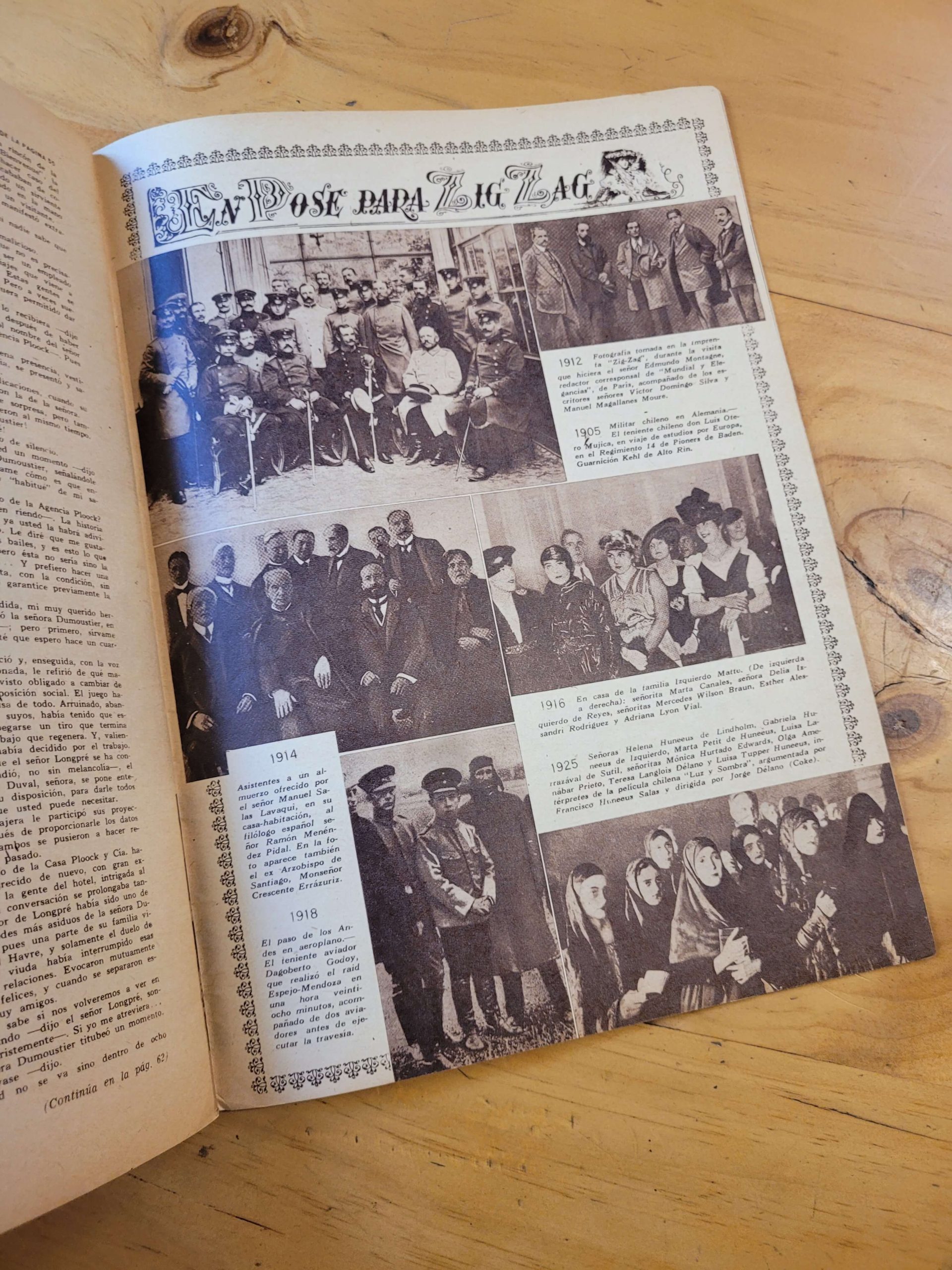 Pack ZIG ZAG n°3, años 50s (x4)