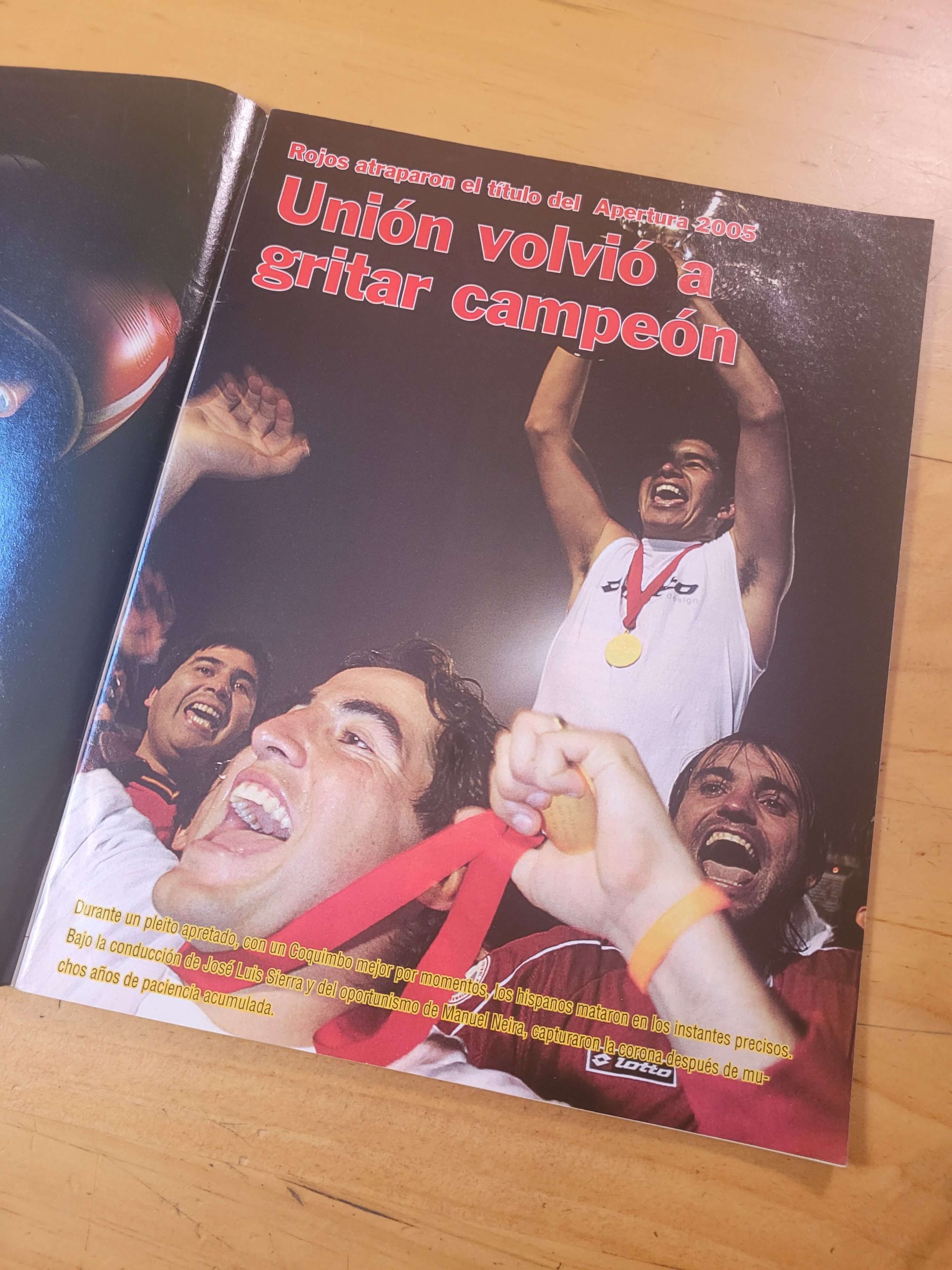 Pack TRIUNFO Unión Española campeón 2005 (x3) - Imagen 3