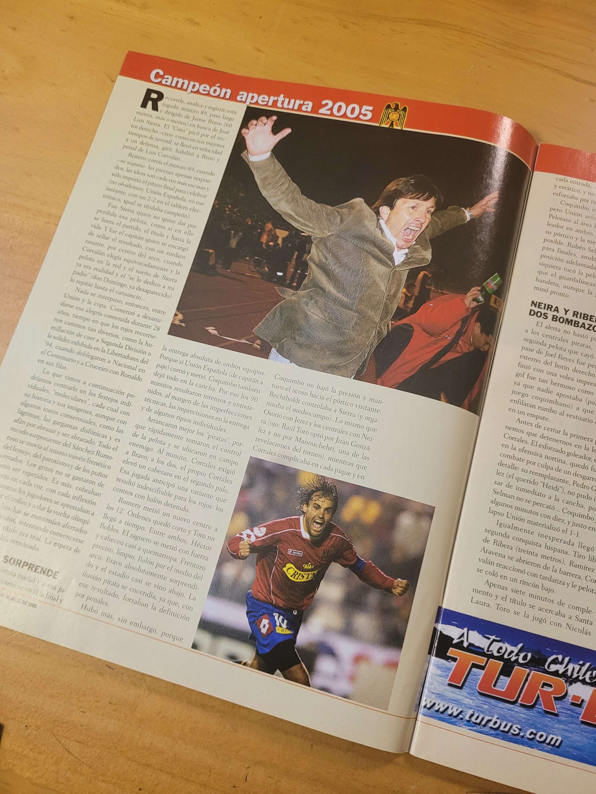 Pack TRIUNFO Unión Española campeón 2005 (x3) - Imagen 4