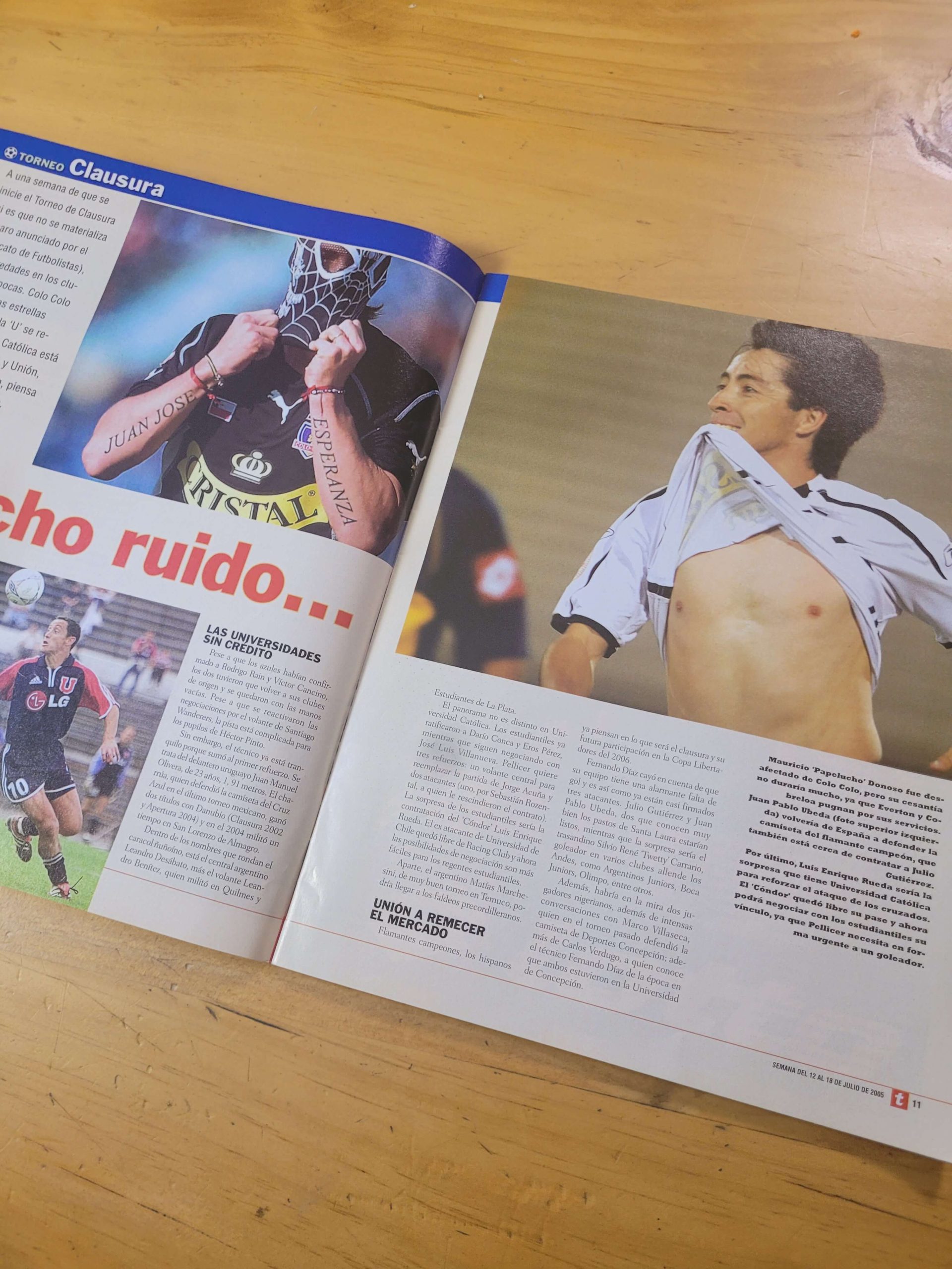 Pack TRIUNFO Unión Española campeón 2005 (x3) - Imagen 6