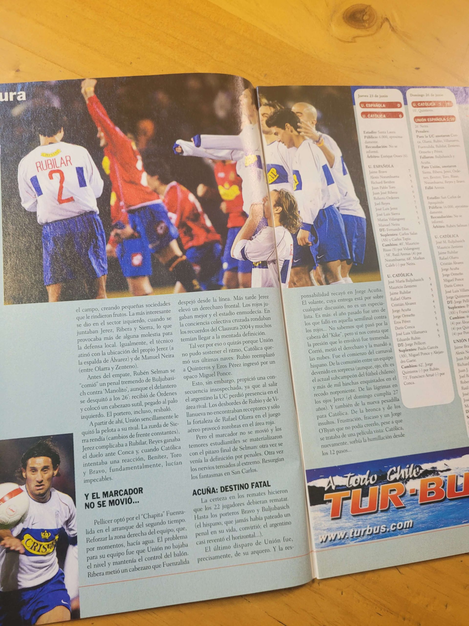 Pack TRIUNFO Unión Española campeón 2005 (x3) - Imagen 15