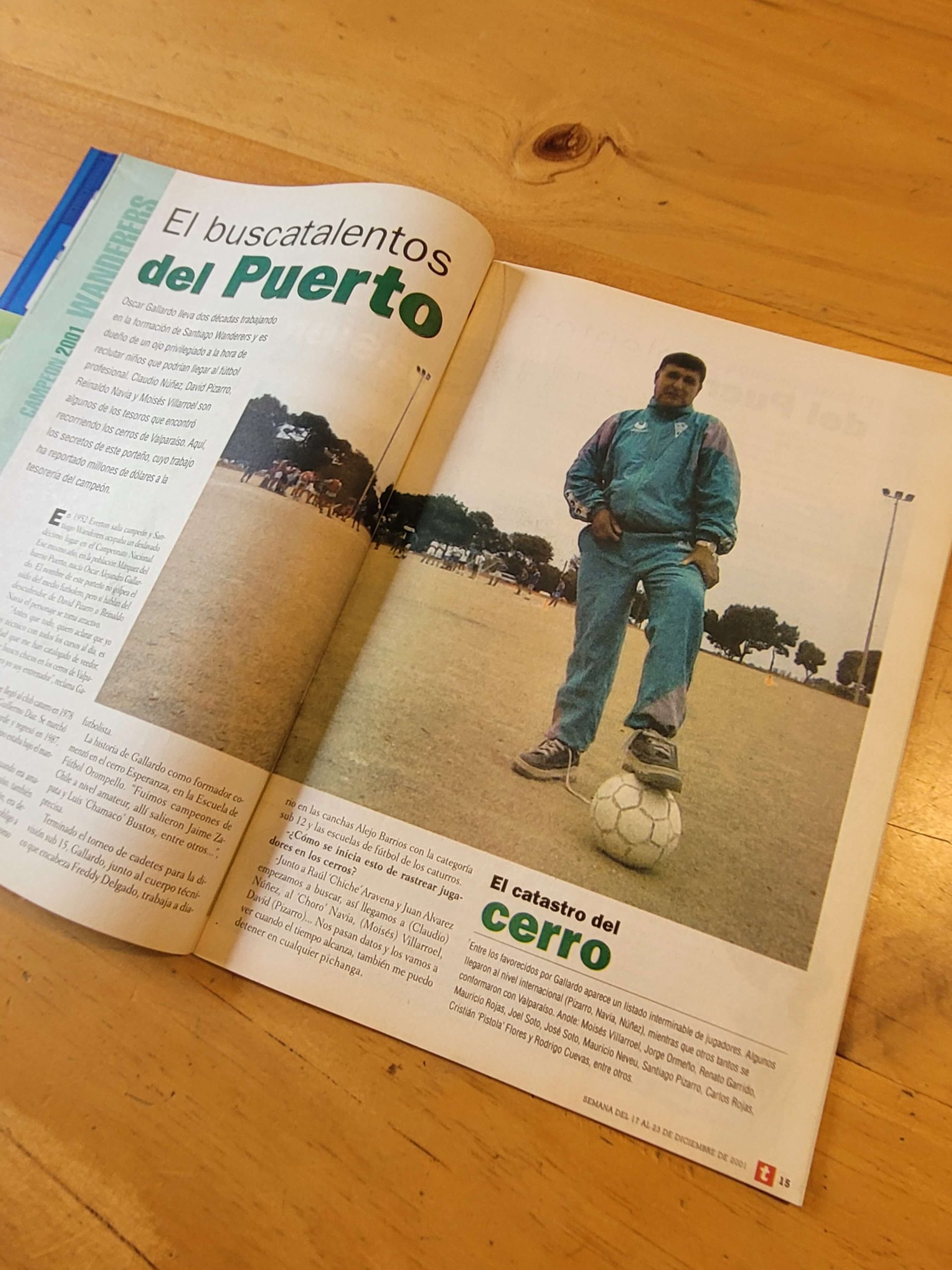 Pack TRIUNFO Wanderers campeón 2001 (x5) - Imagen 10