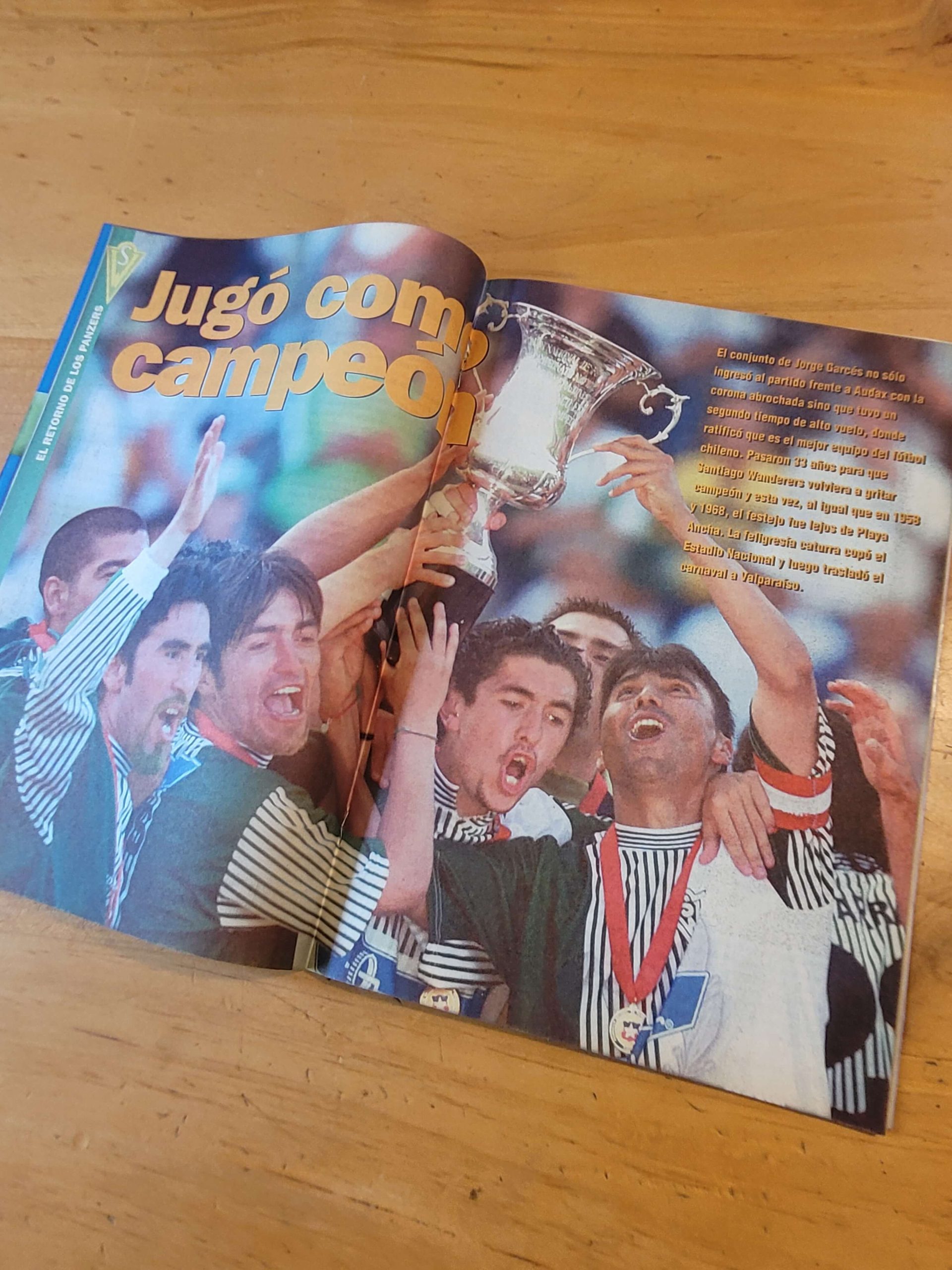 Pack TRIUNFO Wanderers campeón 2001 (x5) - Imagen 13