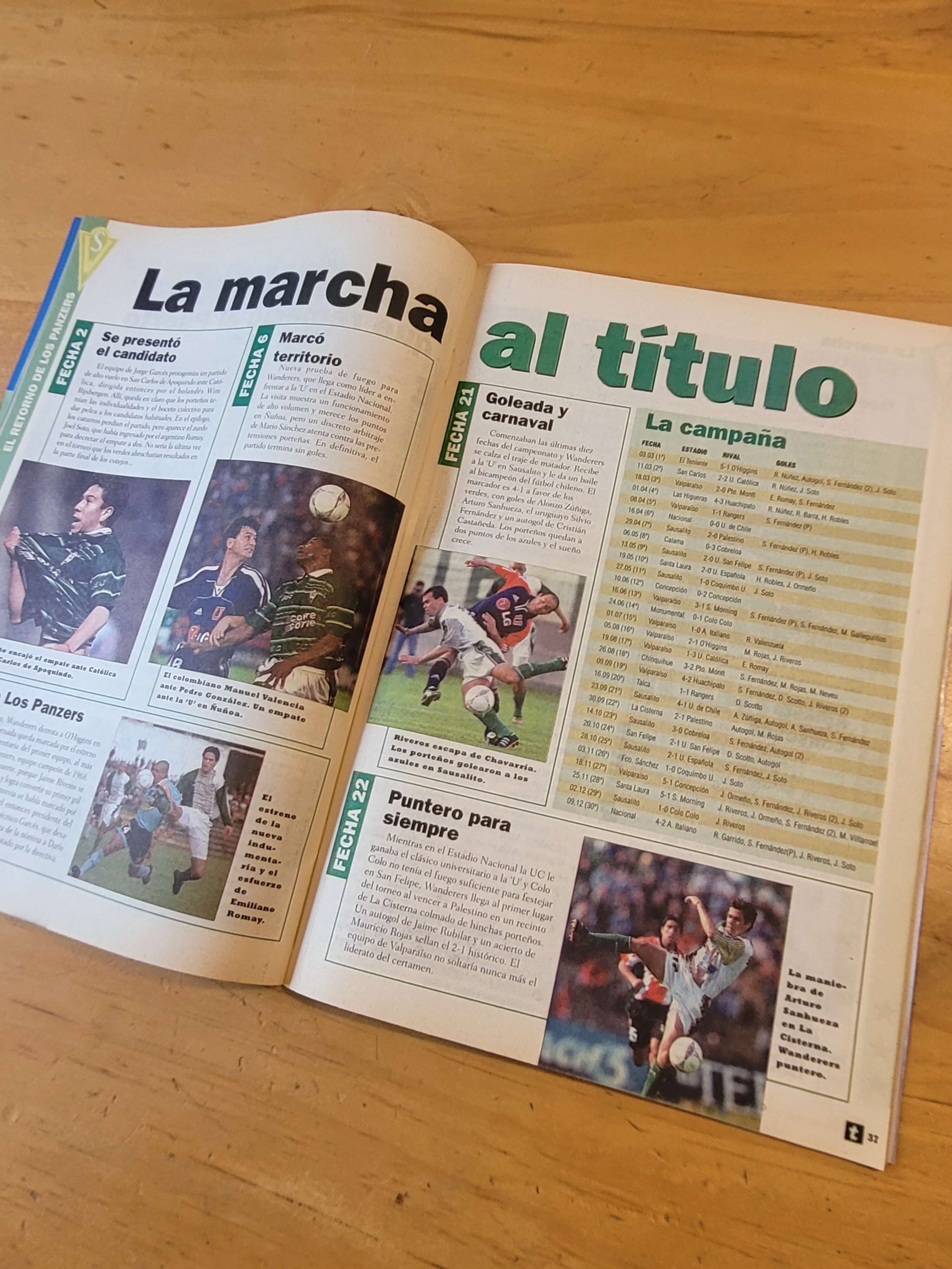 Pack TRIUNFO Wanderers campeón 2001 (x5) - Imagen 15