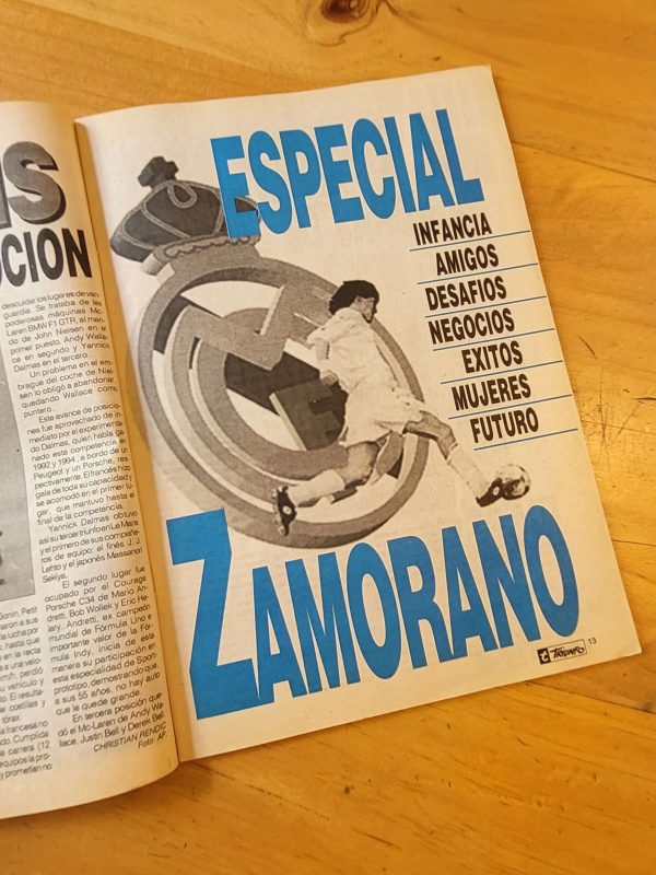 Pack TRIUNFO Ivan Zamorano goleador y campeón en el Real Madrid (x2)