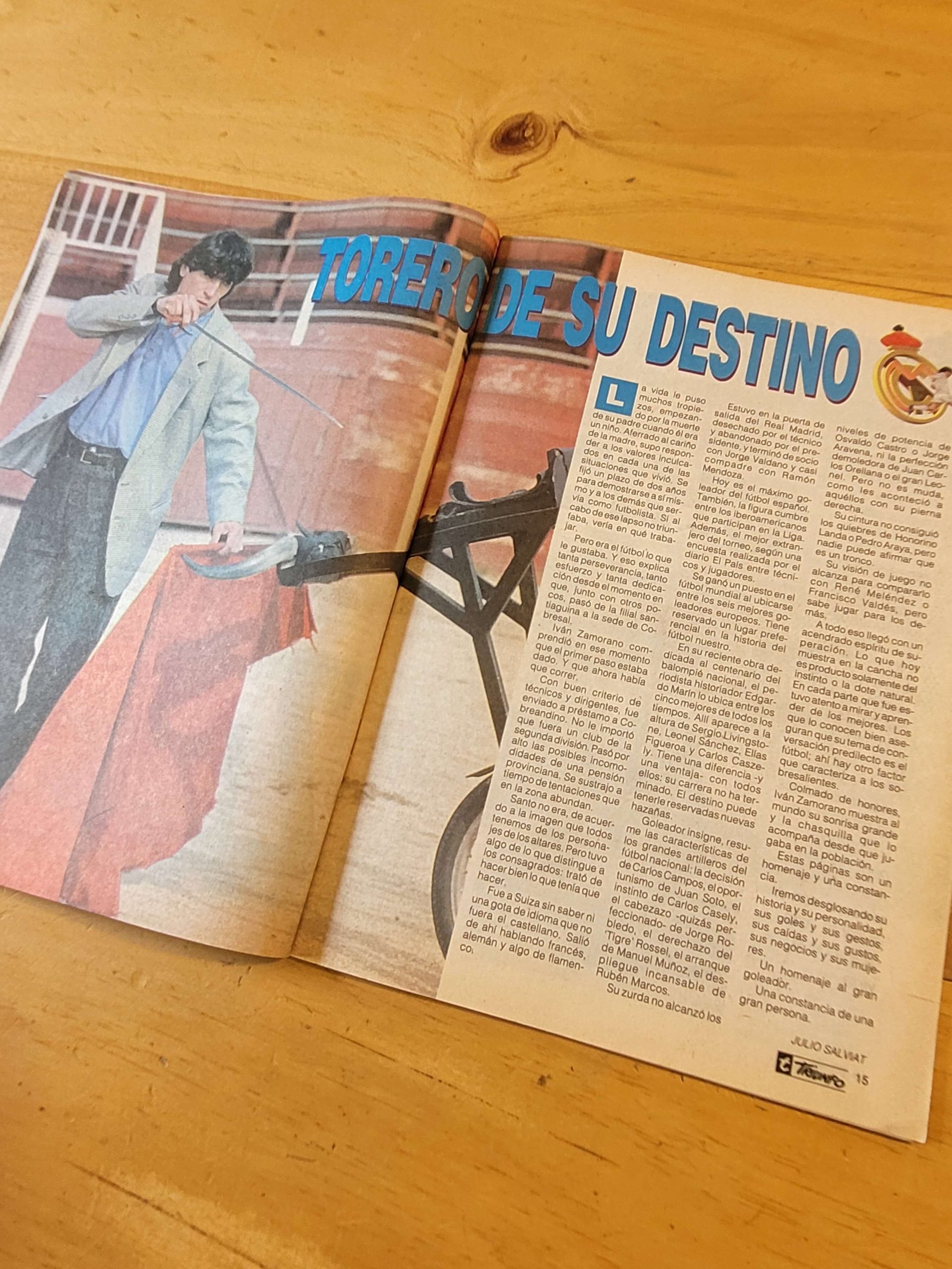 Pack TRIUNFO Ivan Zamorano goleador y campeón en el Real Madrid (x2) - Imagen 6