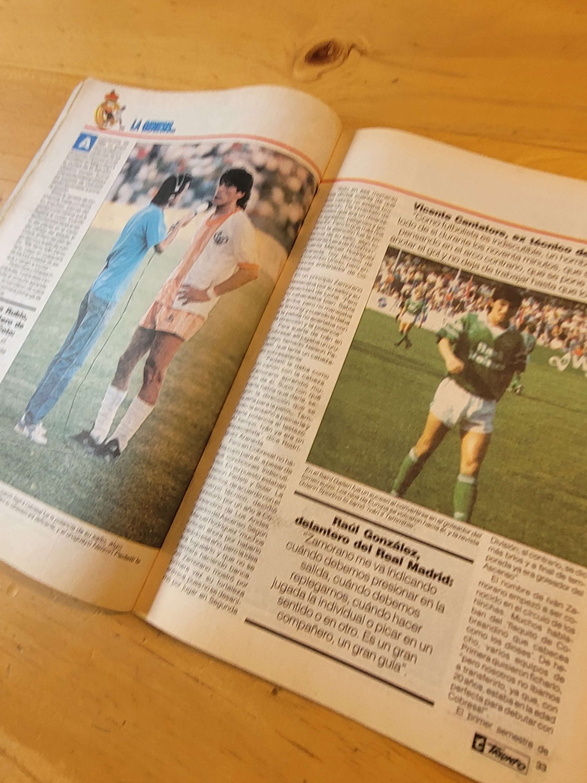 Pack TRIUNFO Ivan Zamorano goleador y campeón en el Real Madrid (x2) - Imagen 8